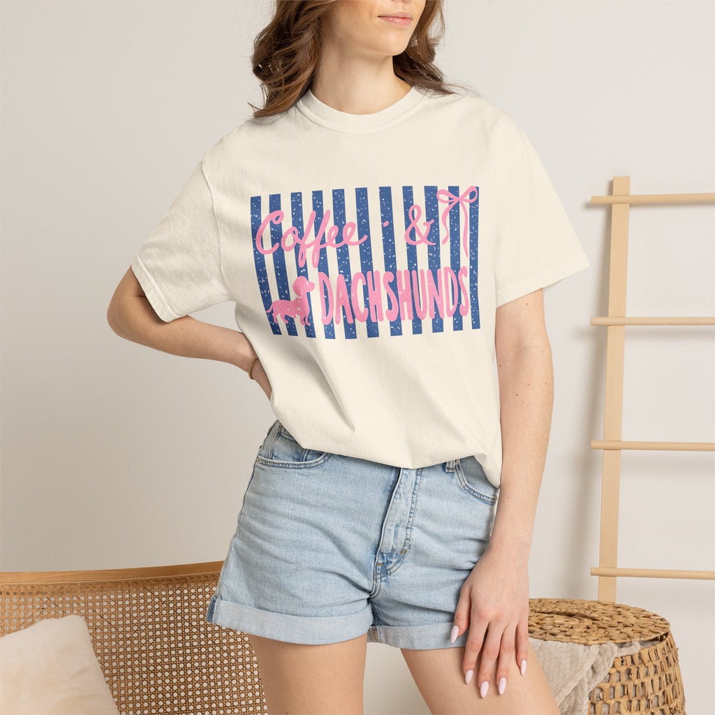 Coffee & Dachshunds T-Shirt