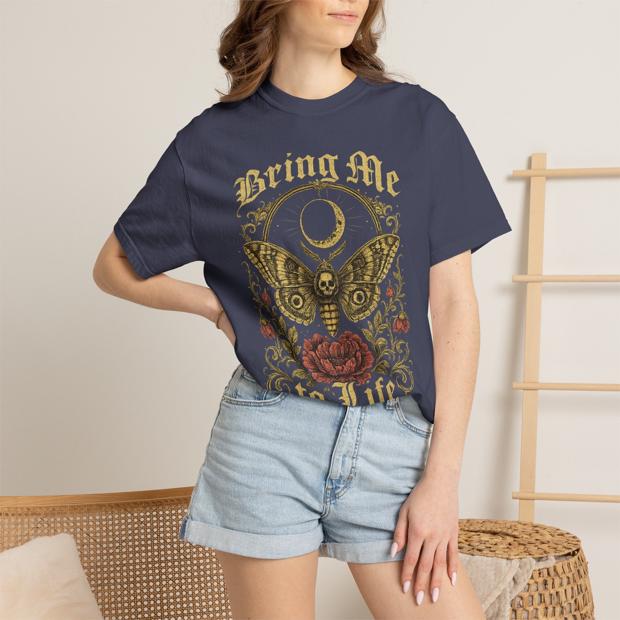 Bring Me to Life Moth Graphic T-Shirt