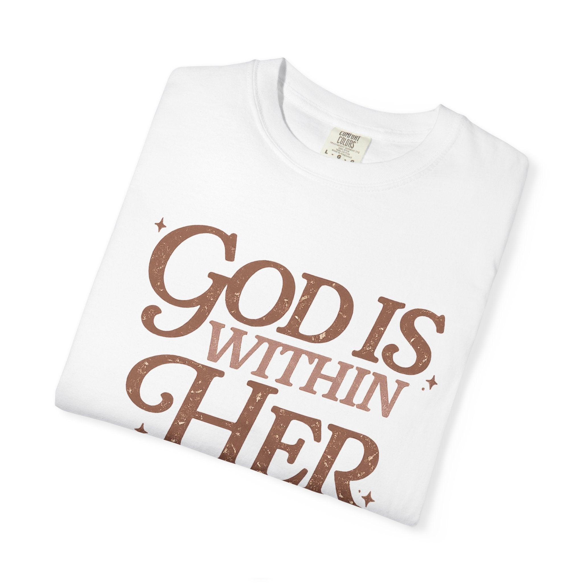 God Is Within Her Psalm 46:5 T-Shirt