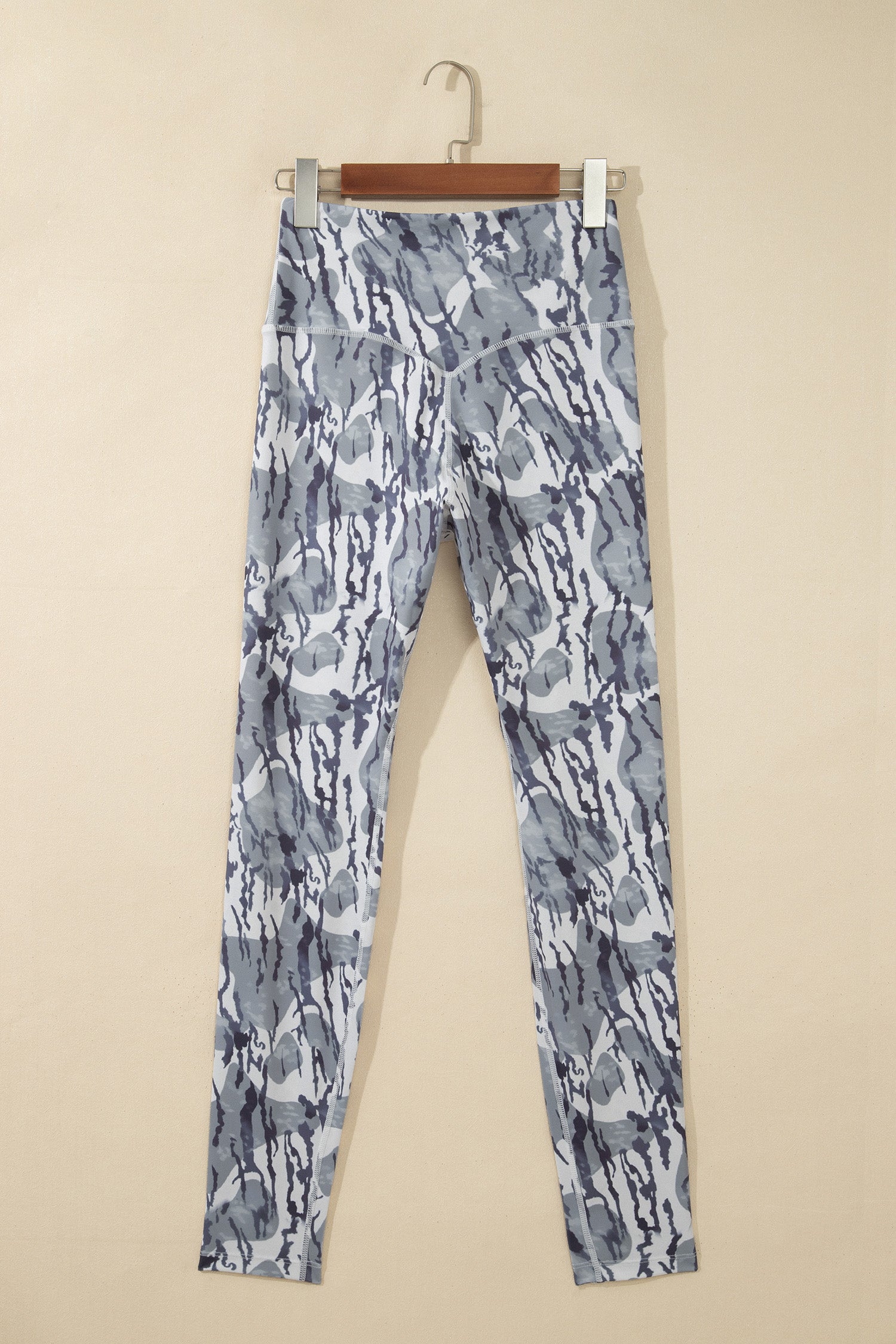 Camouflage Pattern High Waist Leggings