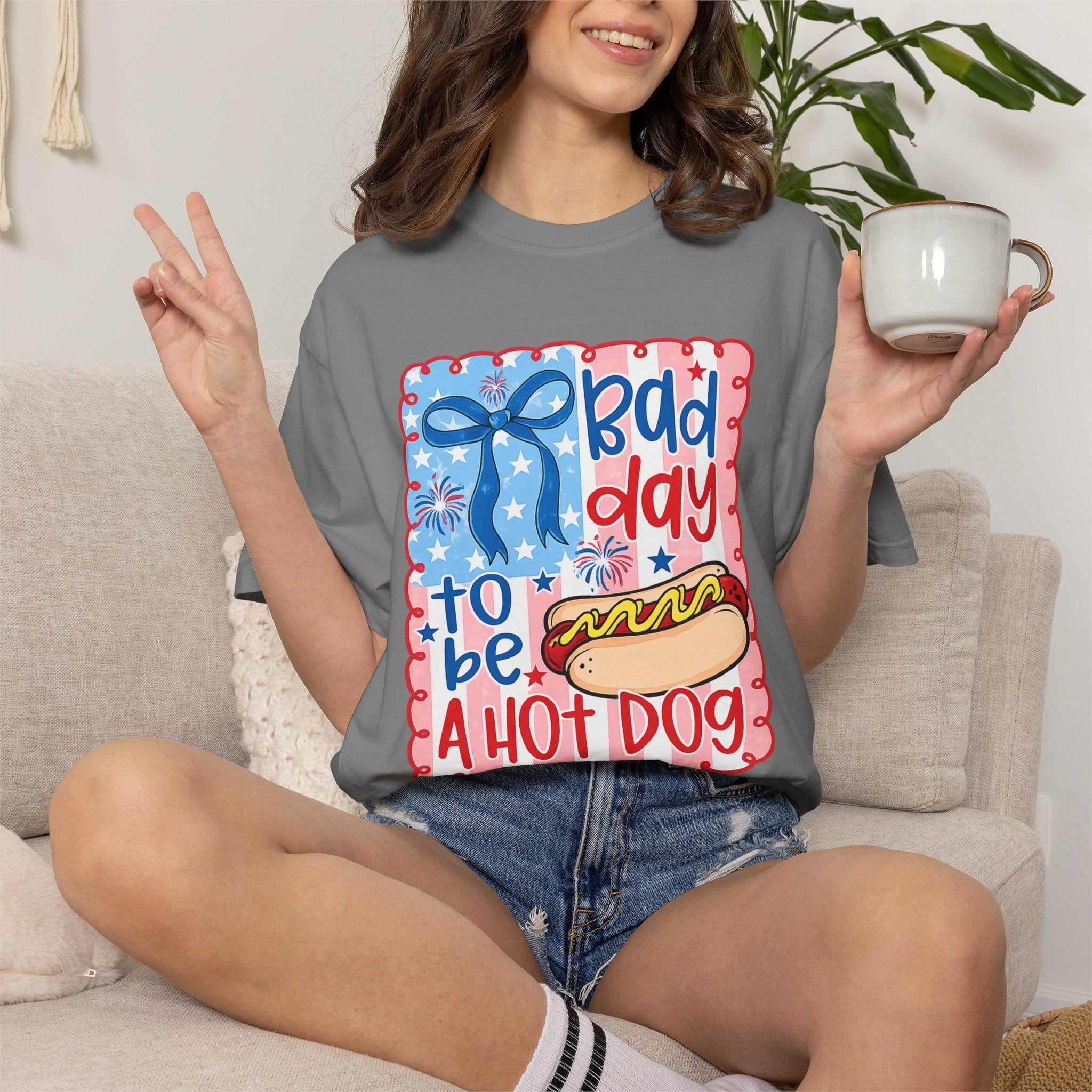 Bad Day to Be a Hot Dog T-Shirt