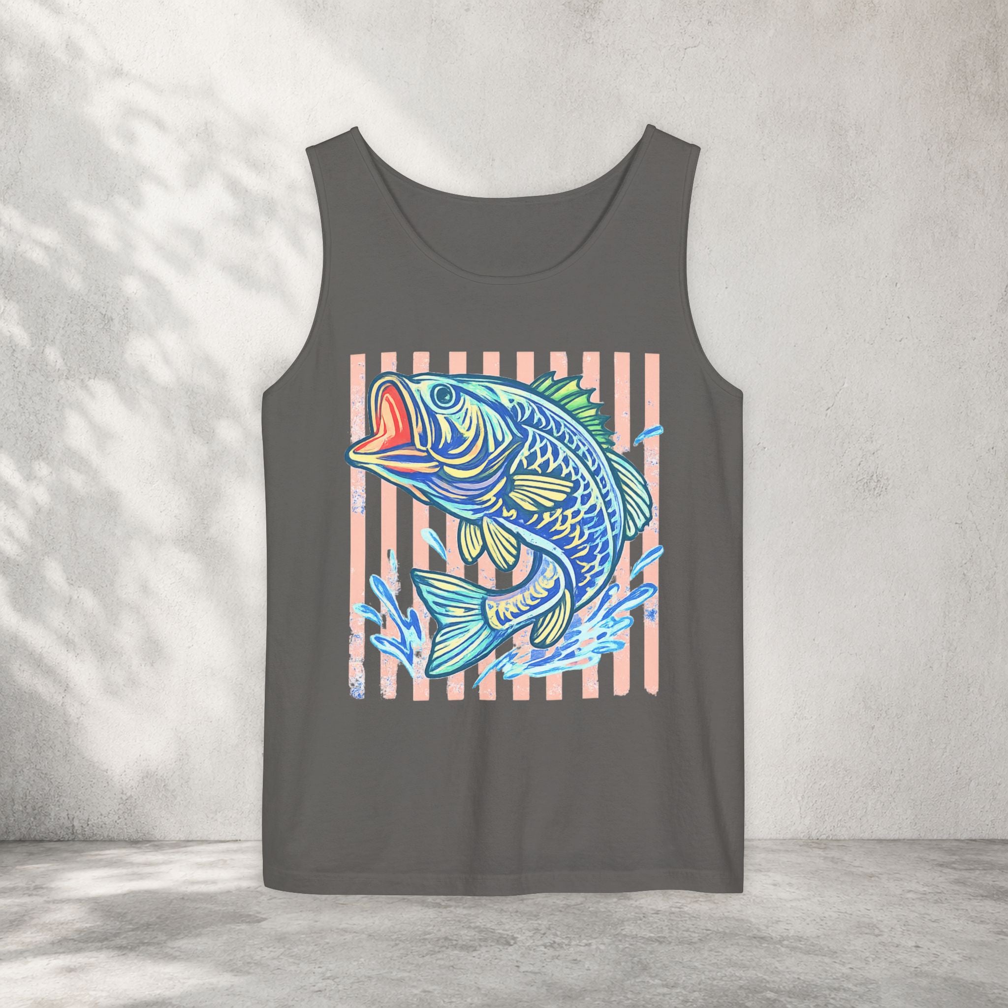 Striped Bass Graphic Tank Top