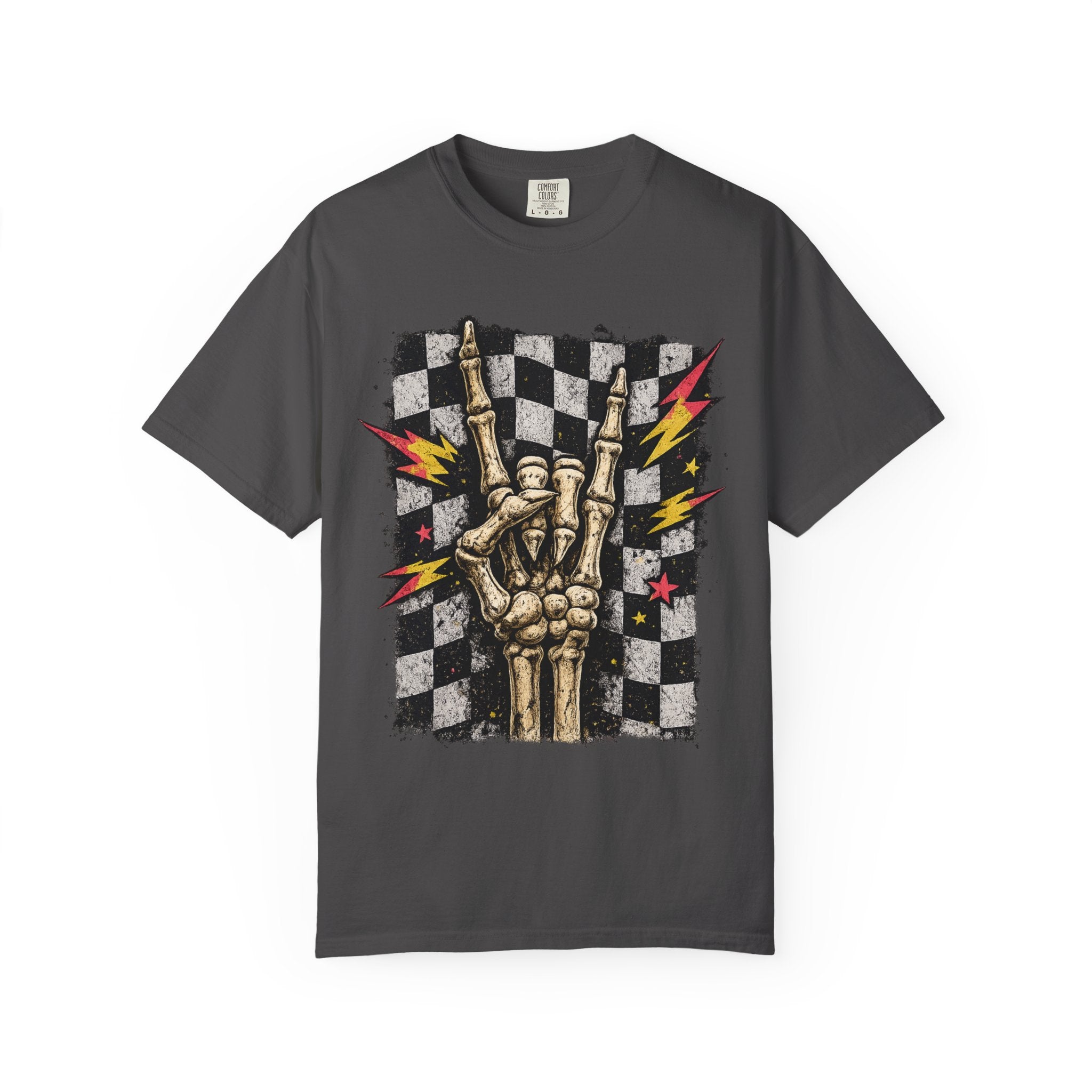 Skeleton Hand Rock T-Shirt