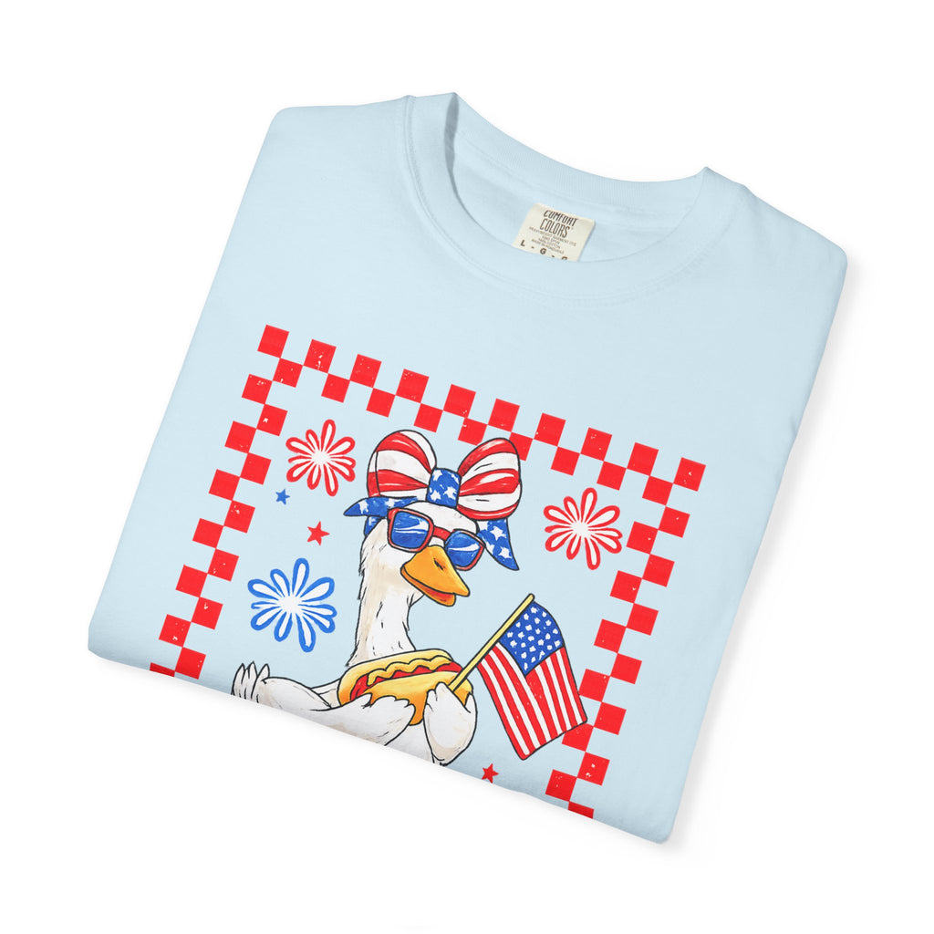 Patriotic Goose Graphic T-Shirt