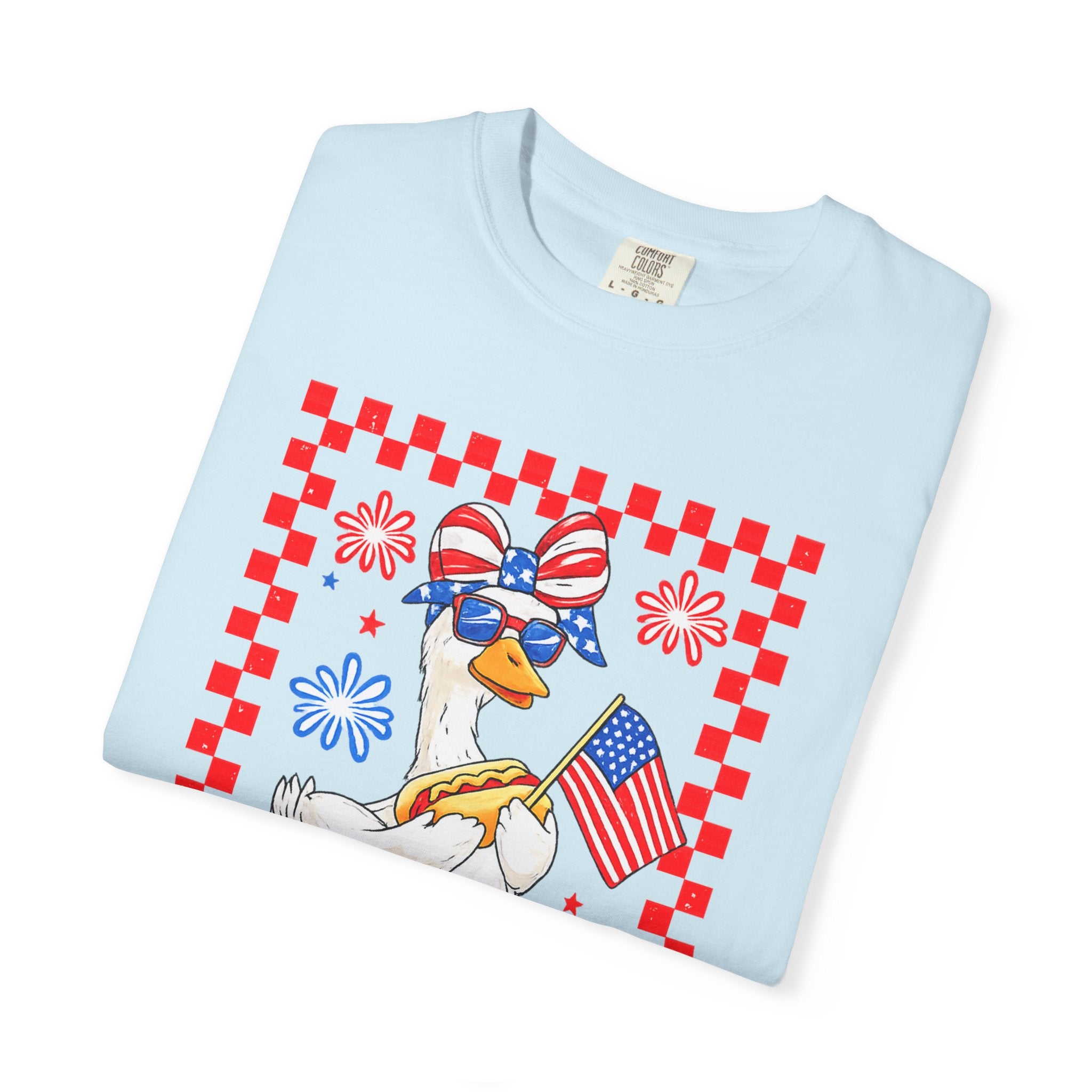 Patriotic Goose Graphic T-Shirt