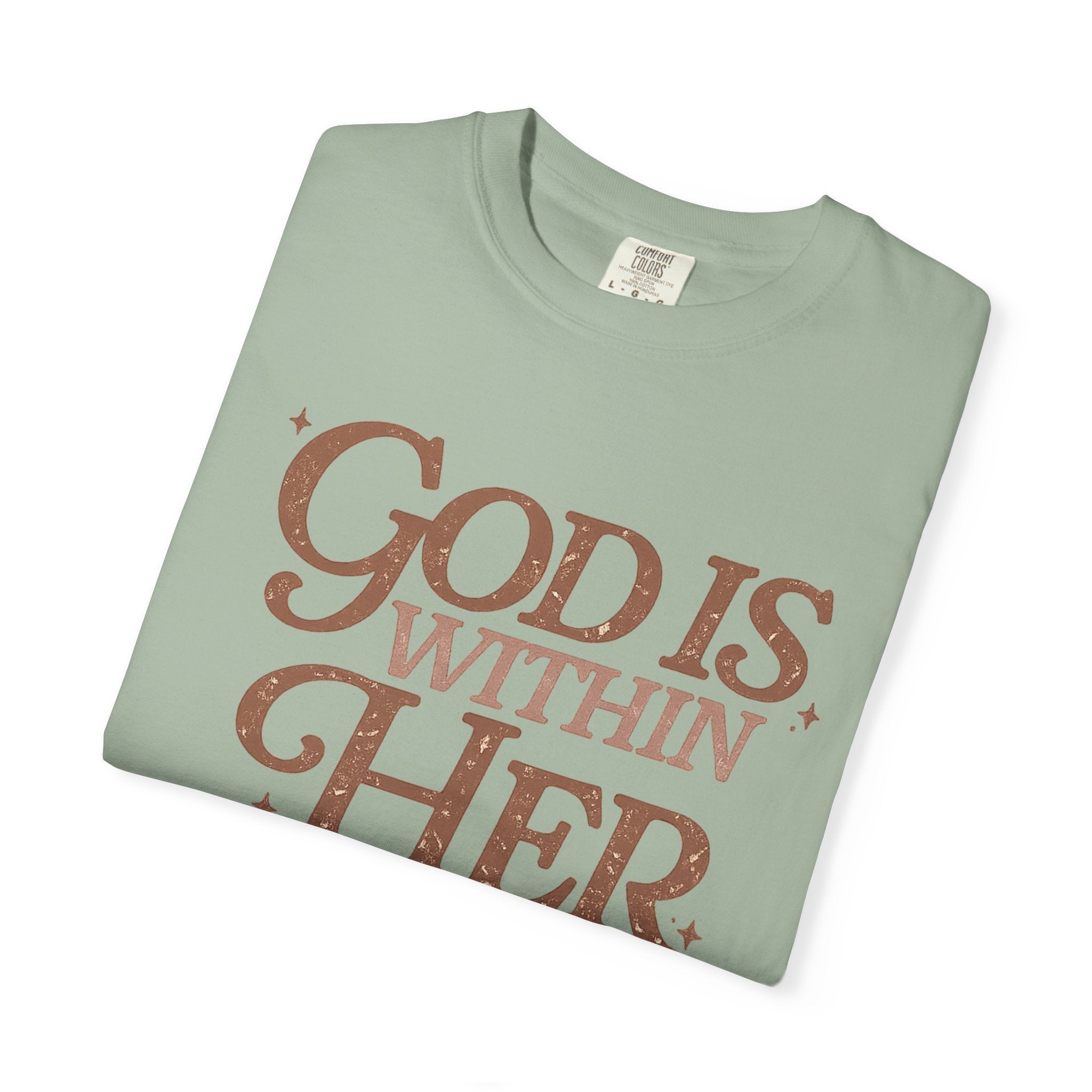 God Is Within Her Psalm 46:5 T-Shirt