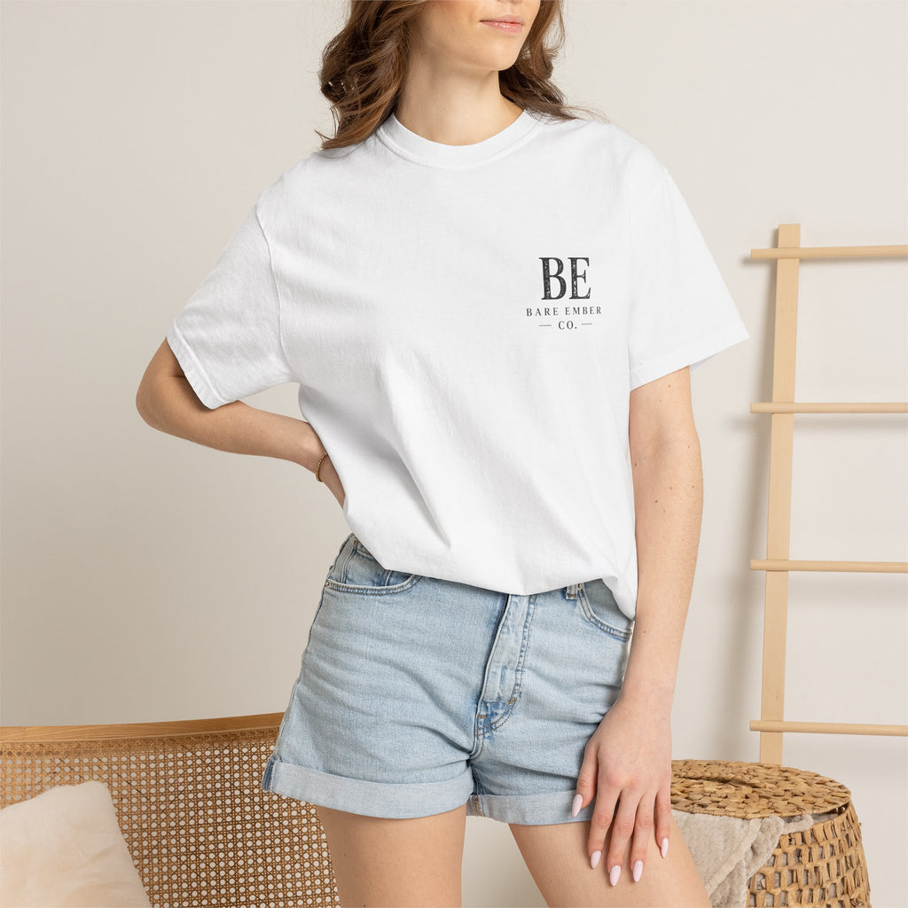 BE Floral Logo T‑Shirt