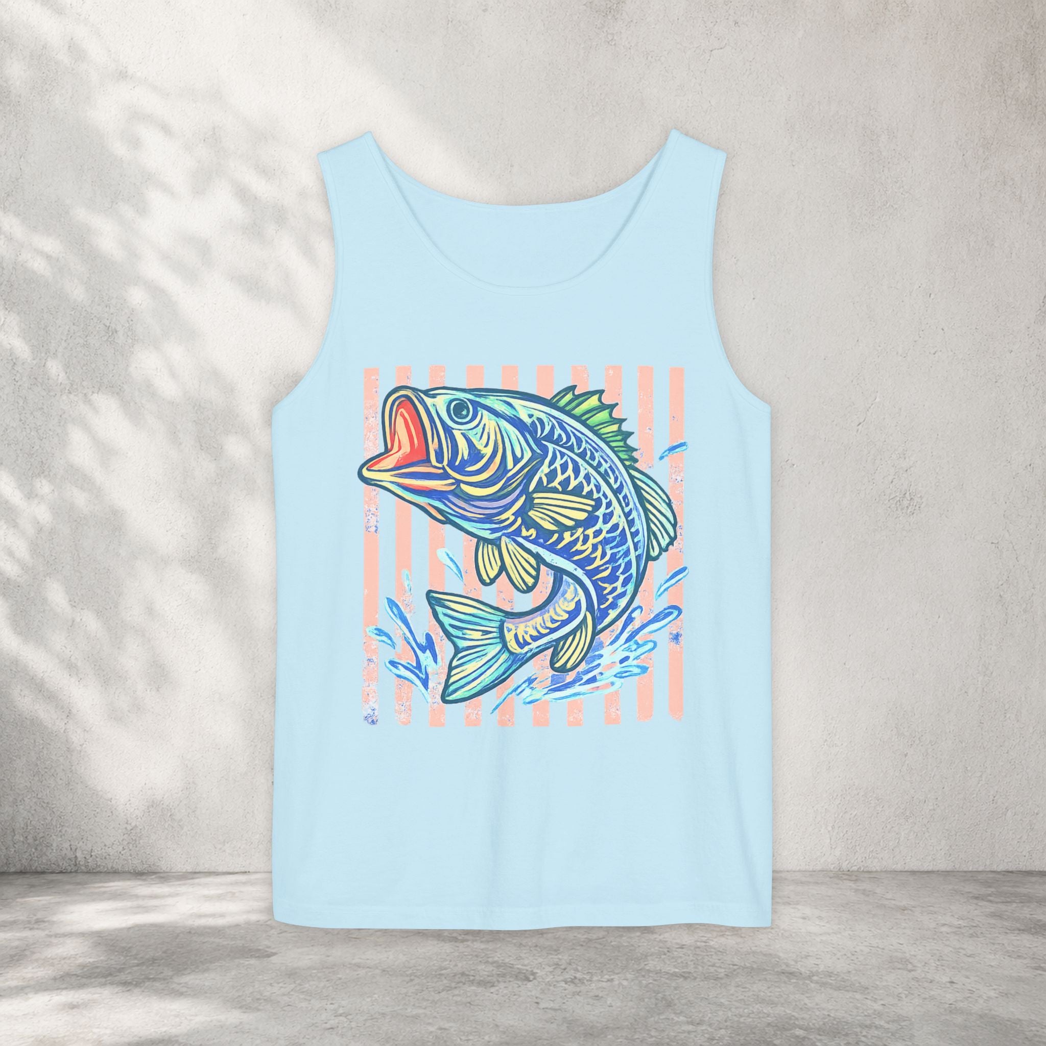 Striped Bass Graphic Tank Top