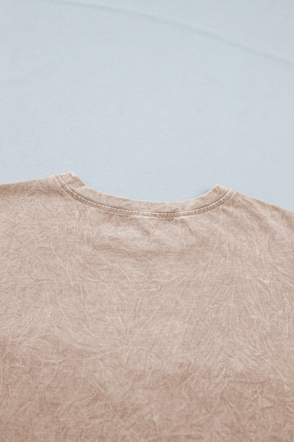 Casual saved by grace Mineral Washed Cotton Top
