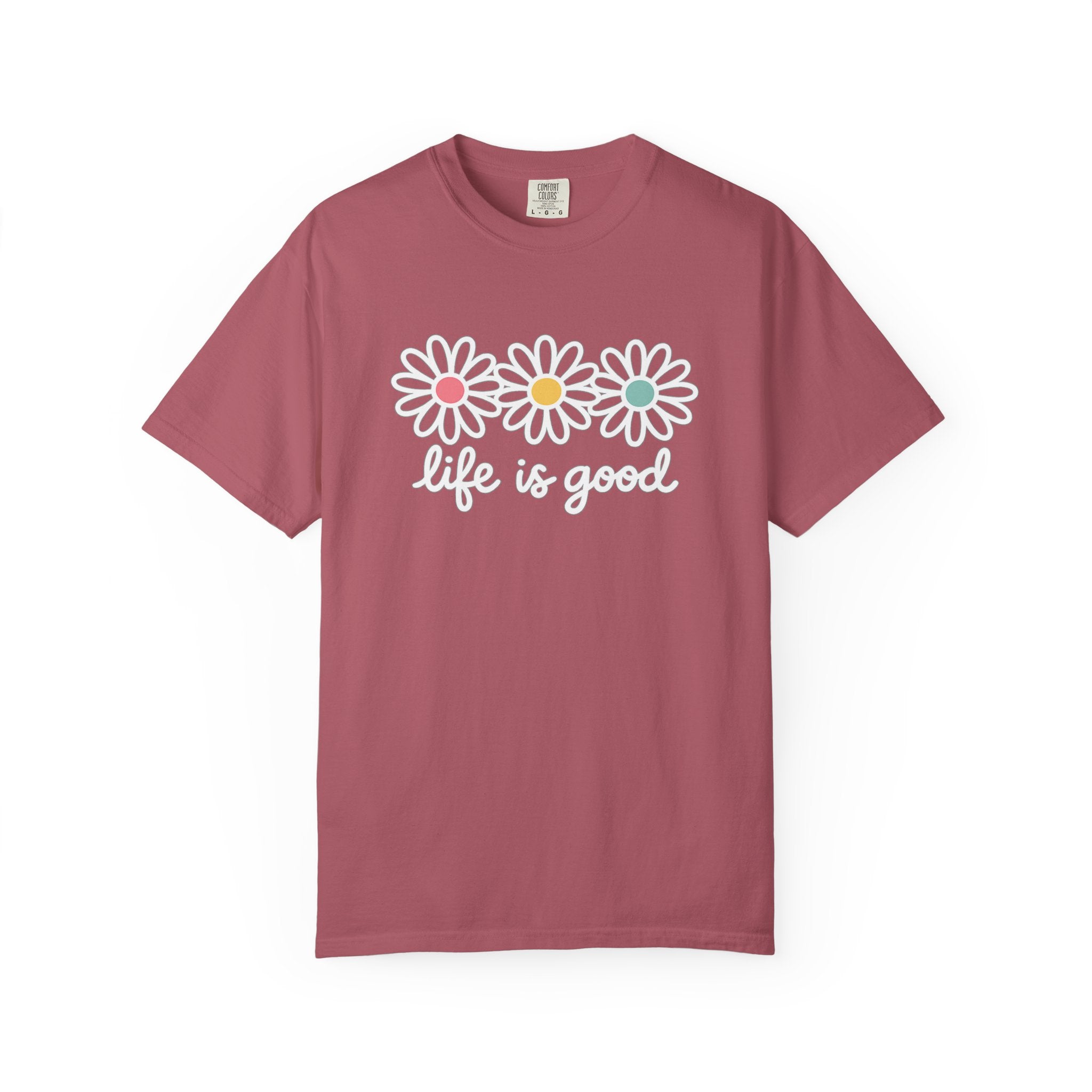 Life Is Good Daisy Graphic T-Shirt