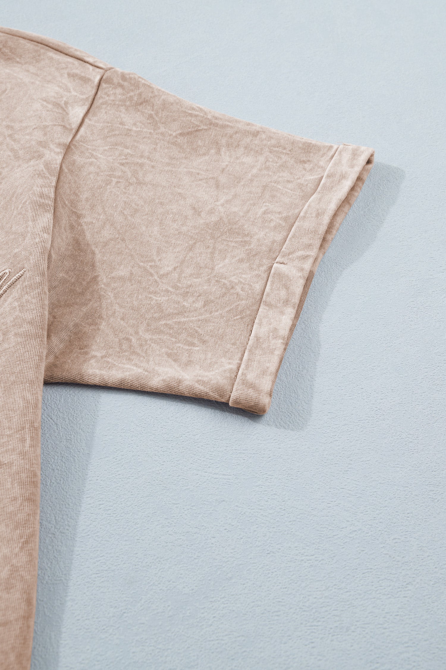 Casual saved by grace Mineral Washed Cotton Top