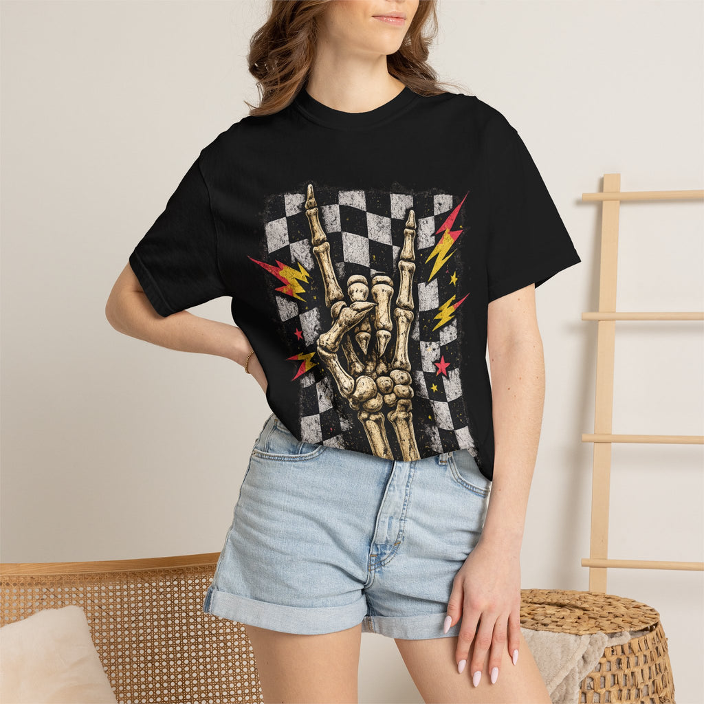 Skeleton Hand Rock T-Shirt