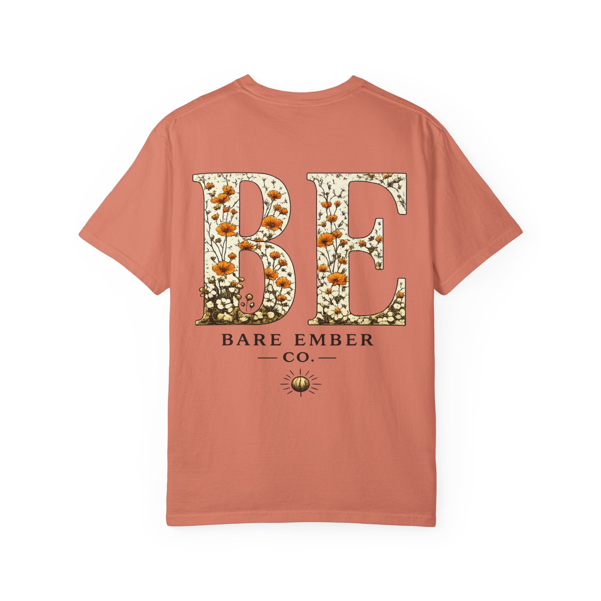 BE Floral Logo T‑Shirt
