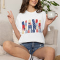 Mama Patriotic Graphic T-Shirt