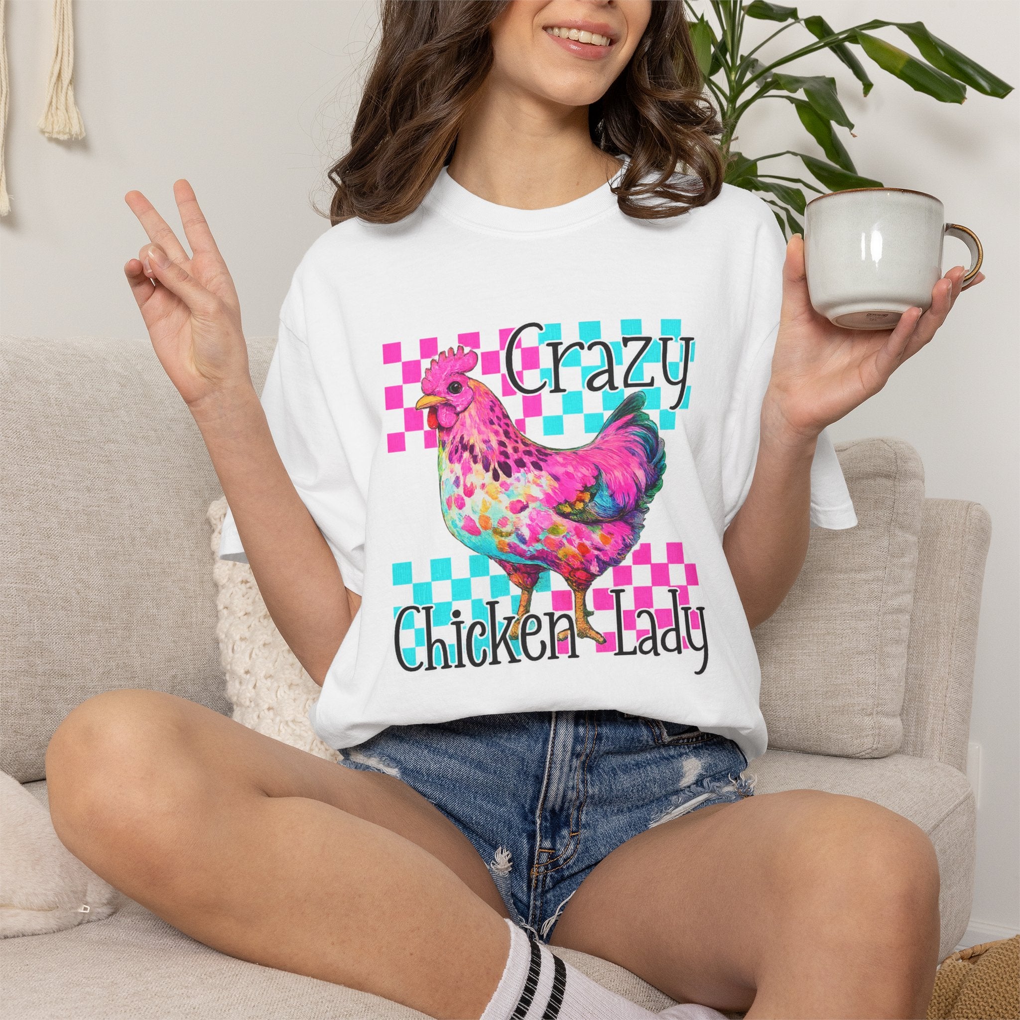 Crazy Chicken Lady T-Shirt
