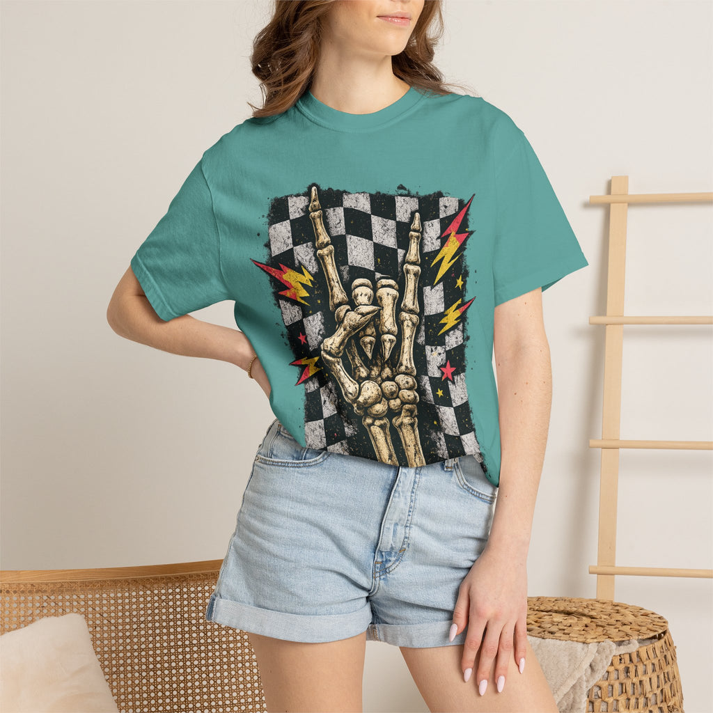 Skeleton Hand Rock T-Shirt