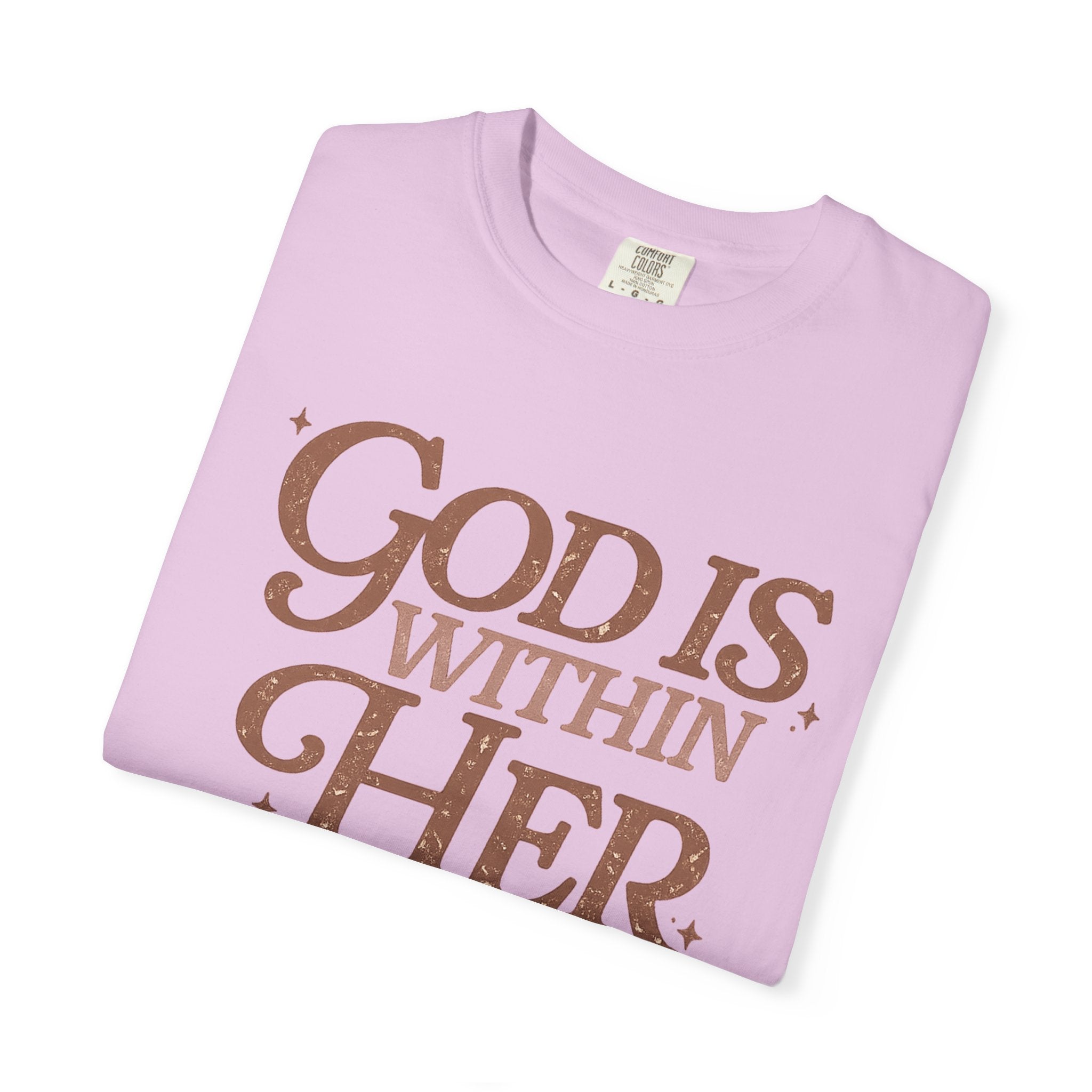 God Is Within Her Psalm 46:5 T-Shirt