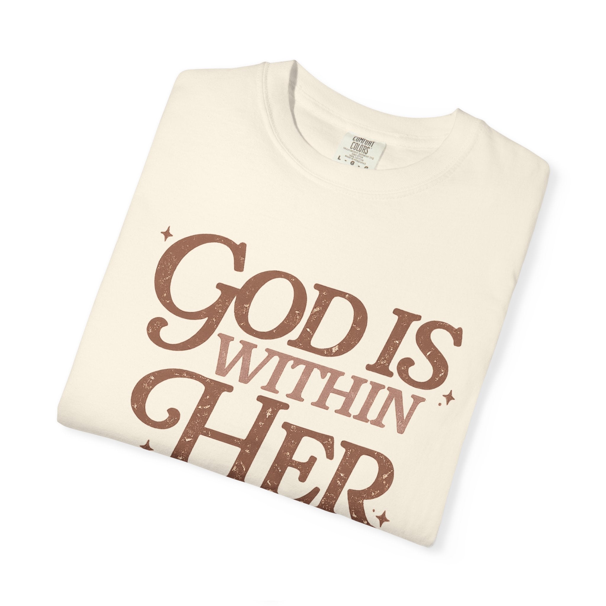 God Is Within Her Psalm 46:5 T-Shirt