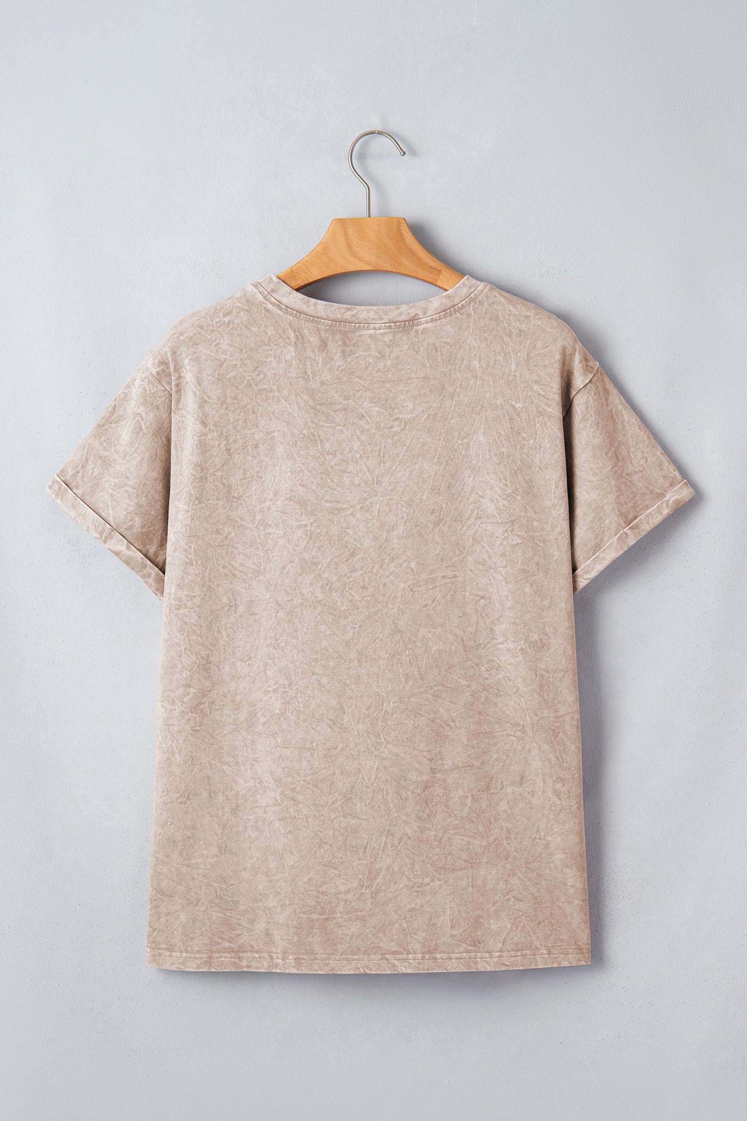 Casual saved by grace Mineral Washed Cotton Top