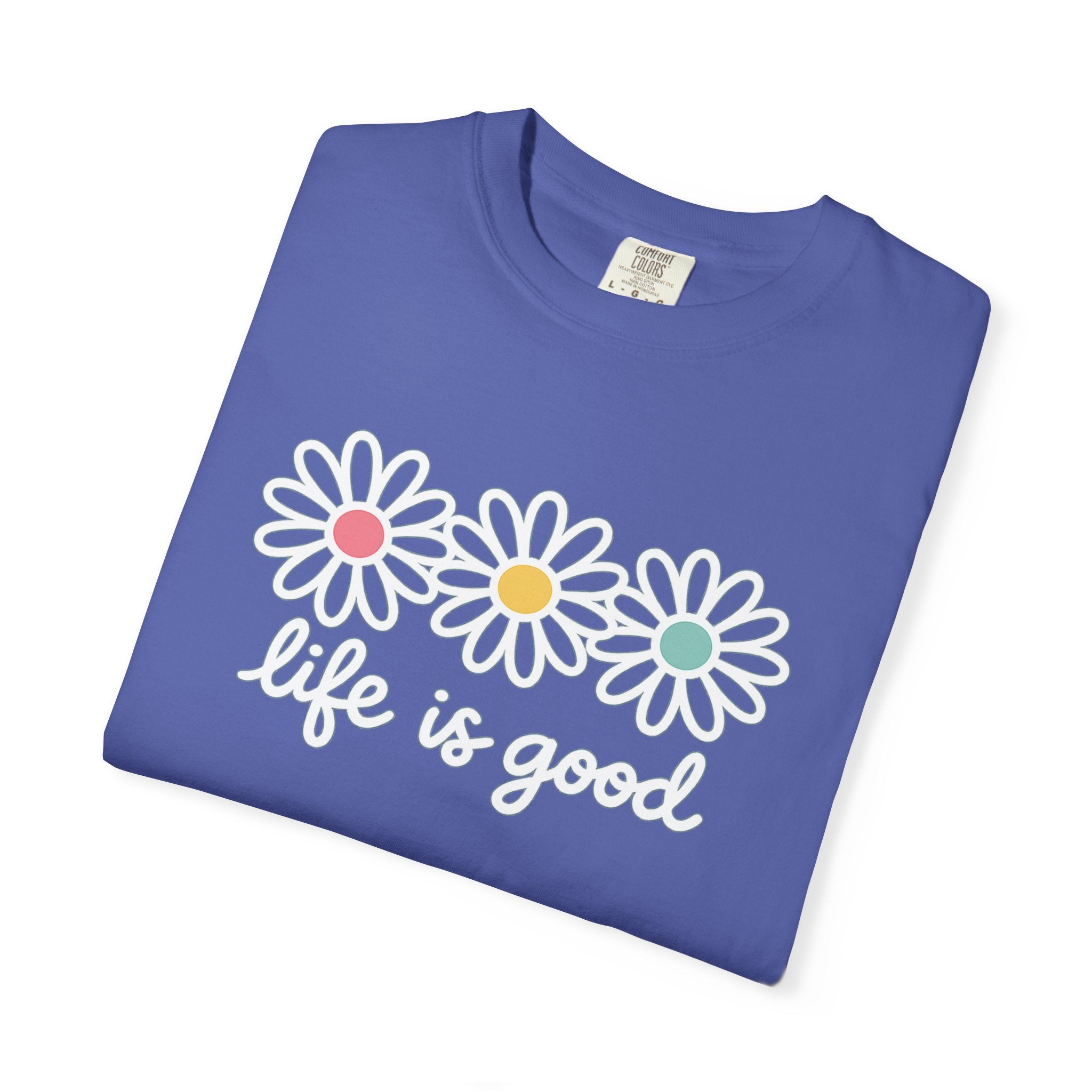 Life Is Good Daisy Graphic T-Shirt