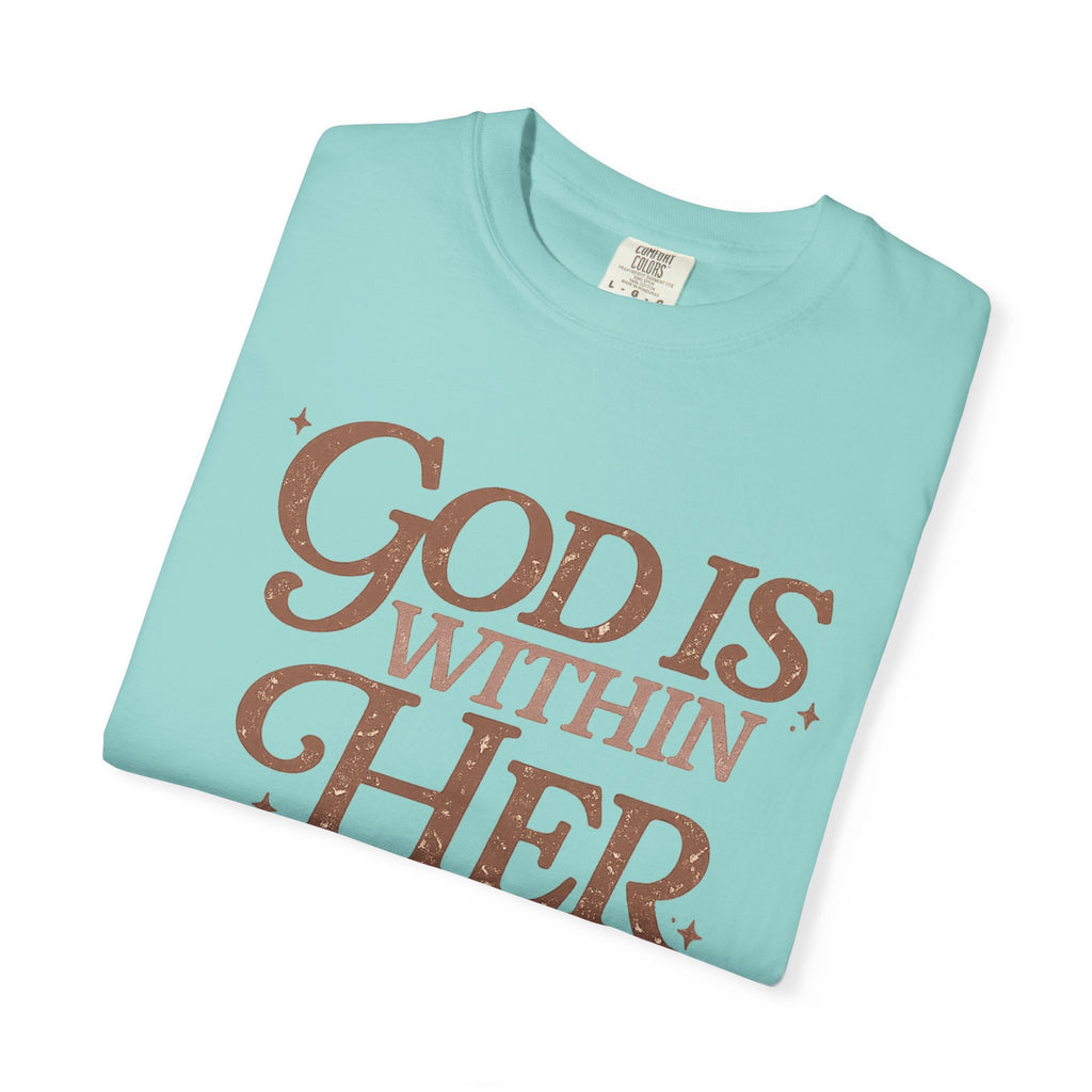 God Is Within Her Psalm 46:5 T-Shirt