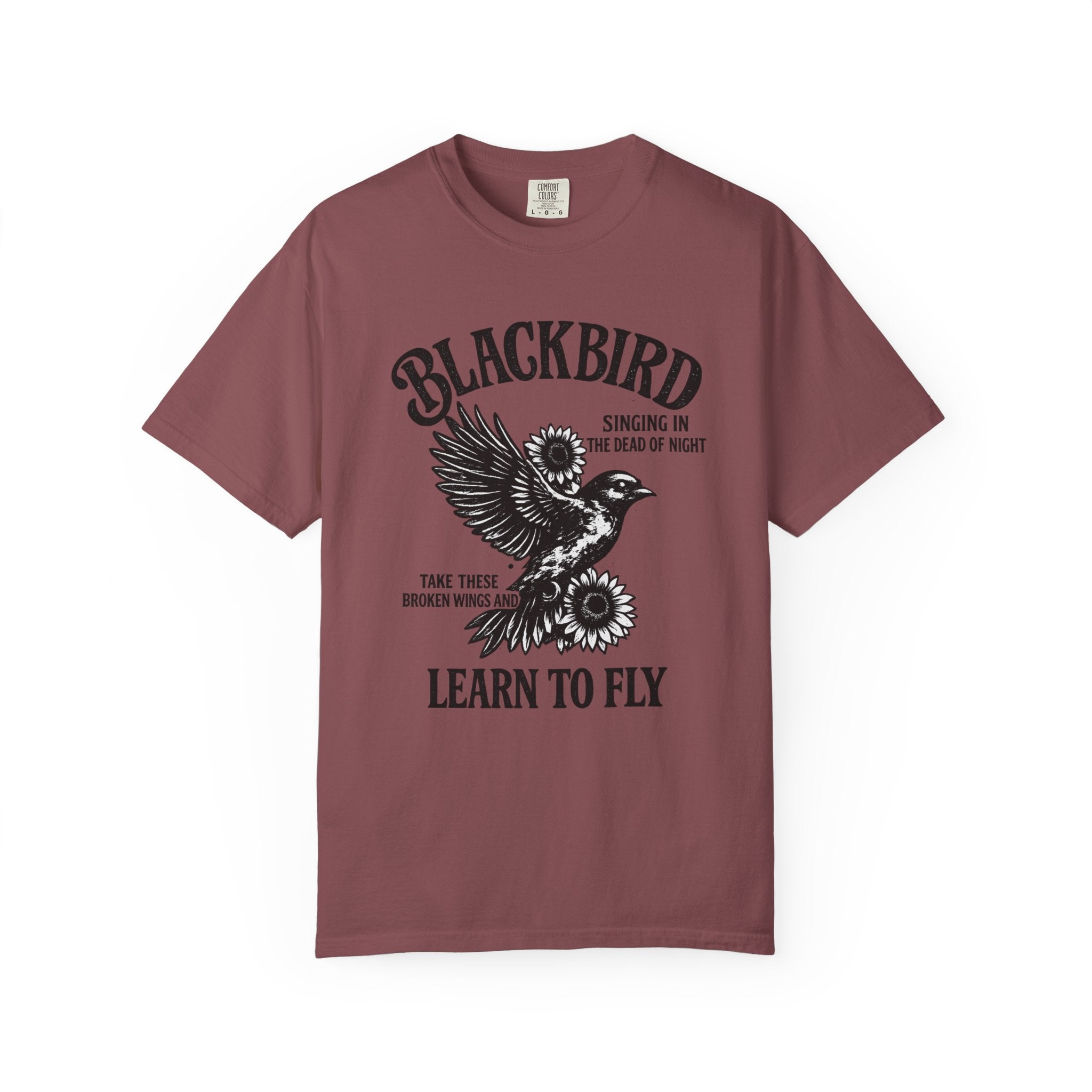 Blackbird 'Learn to Fly' Graphic T-Shirt