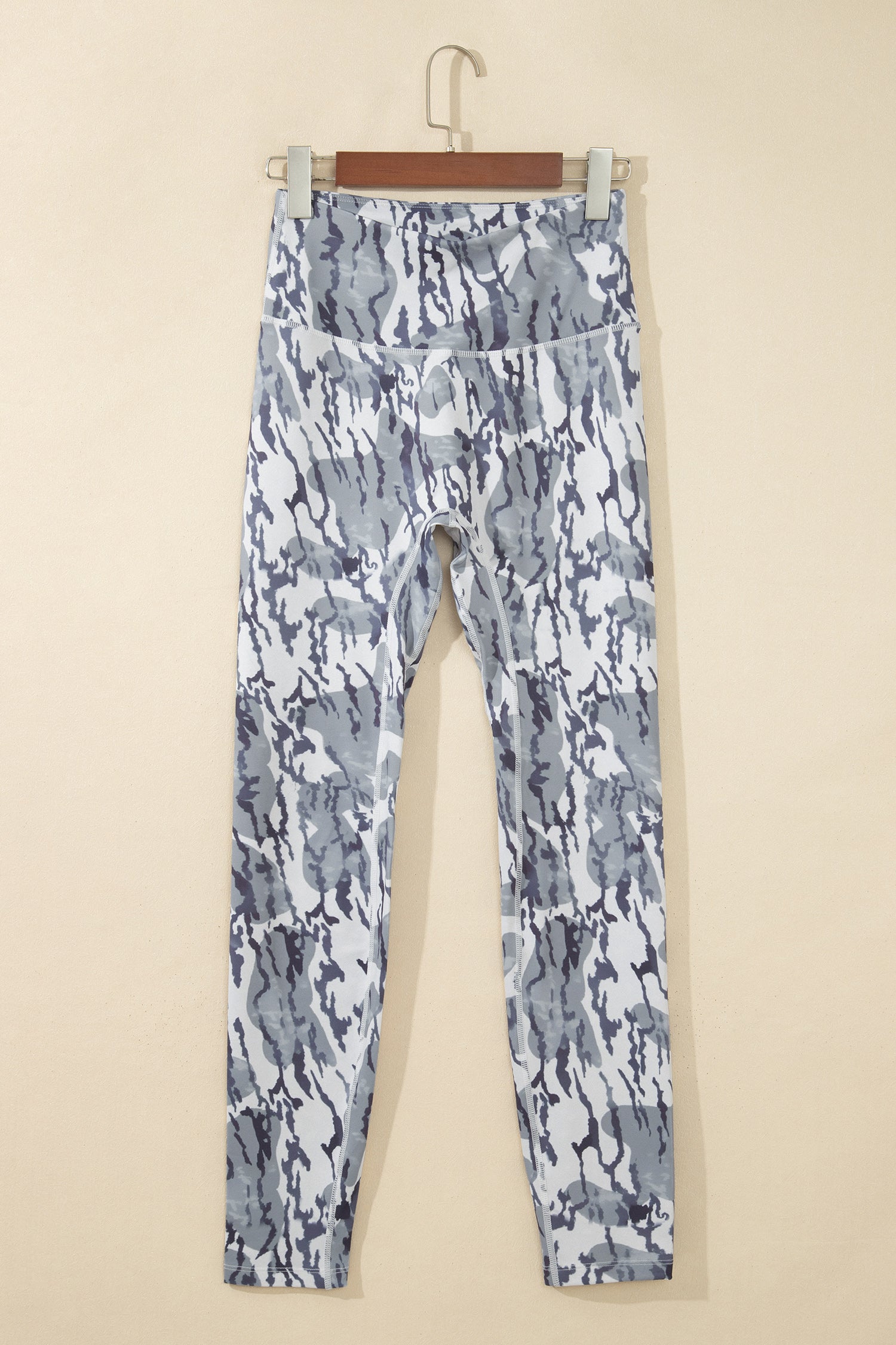 Camouflage Pattern High Waist Leggings