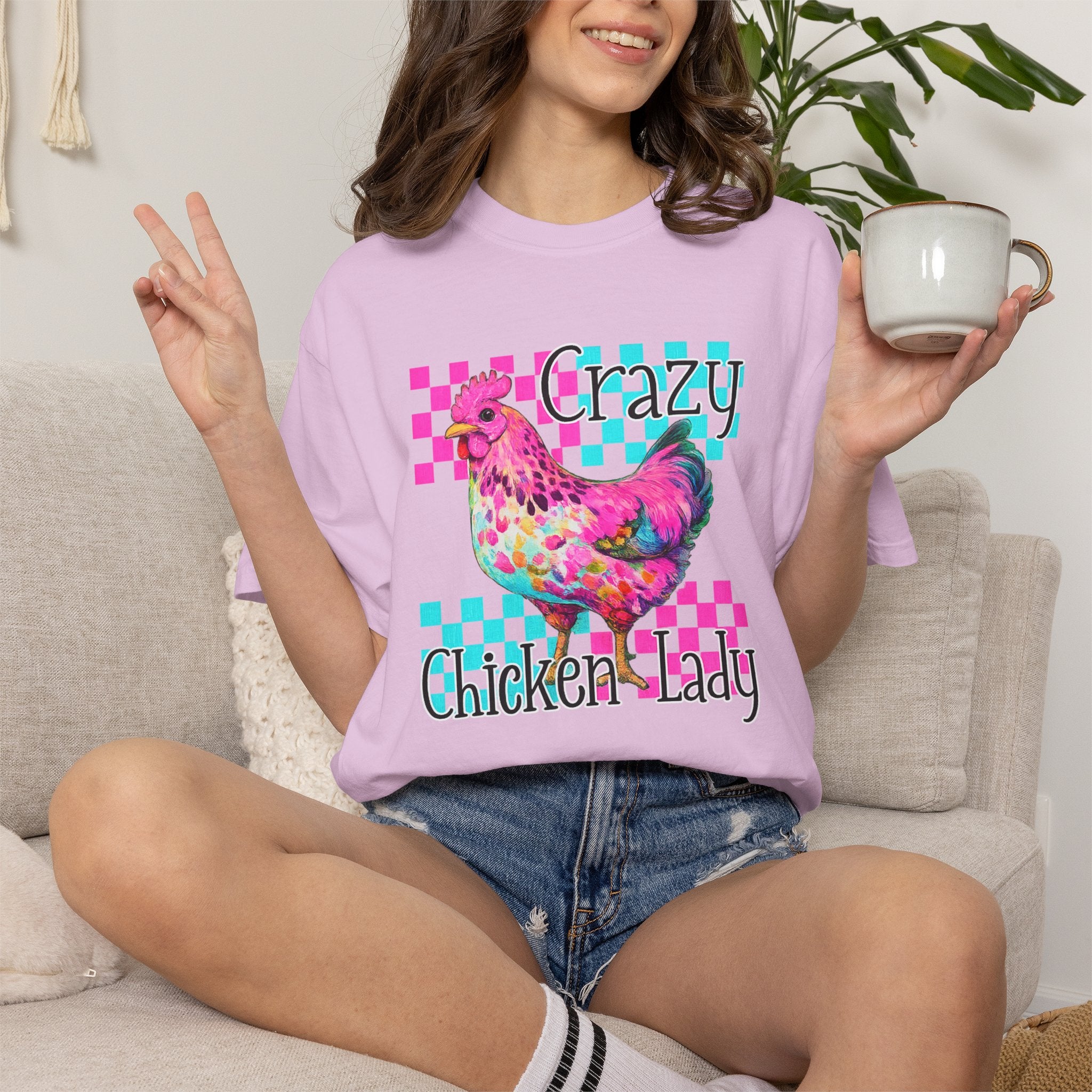 Crazy Chicken Lady T-Shirt