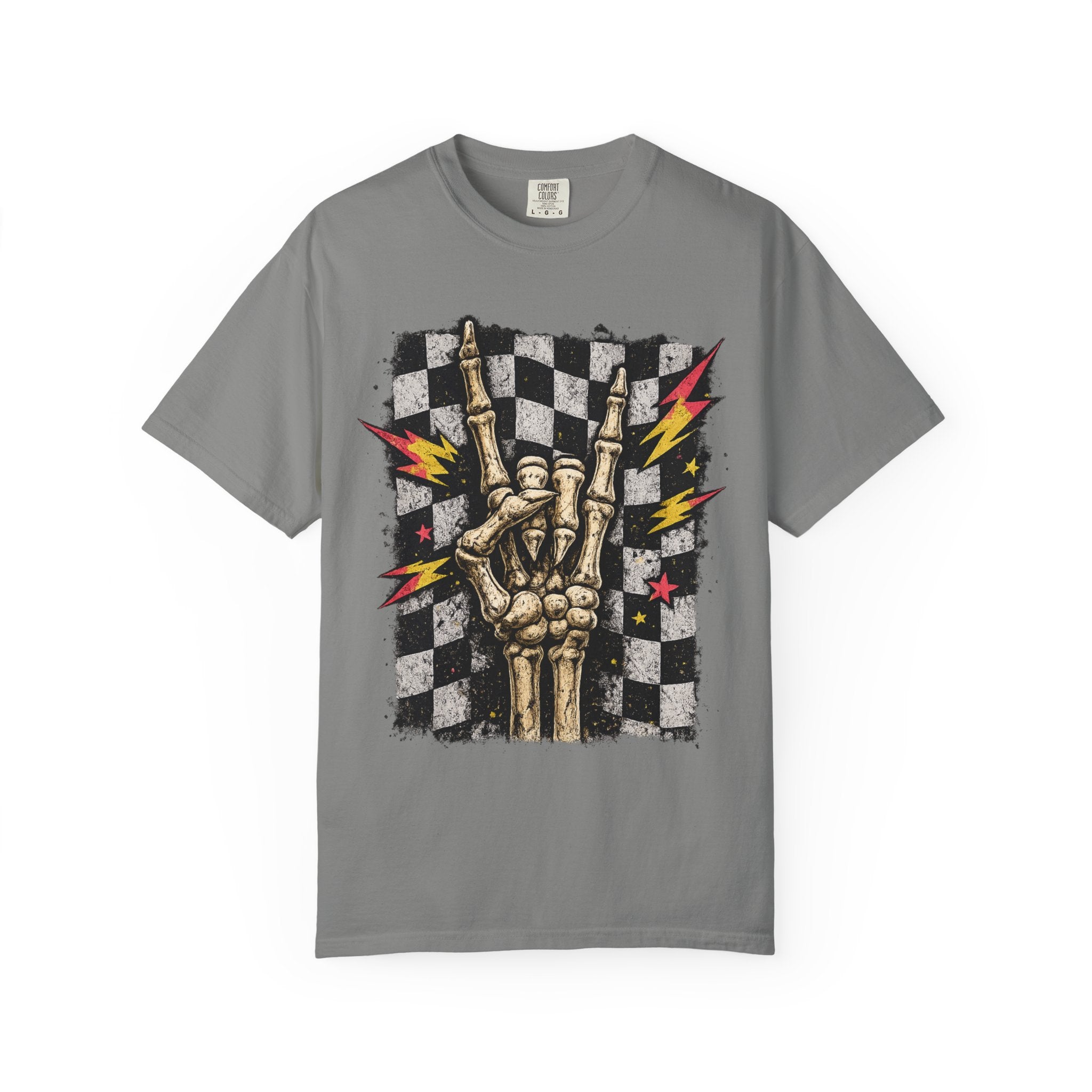 Skeleton Hand Rock T-Shirt