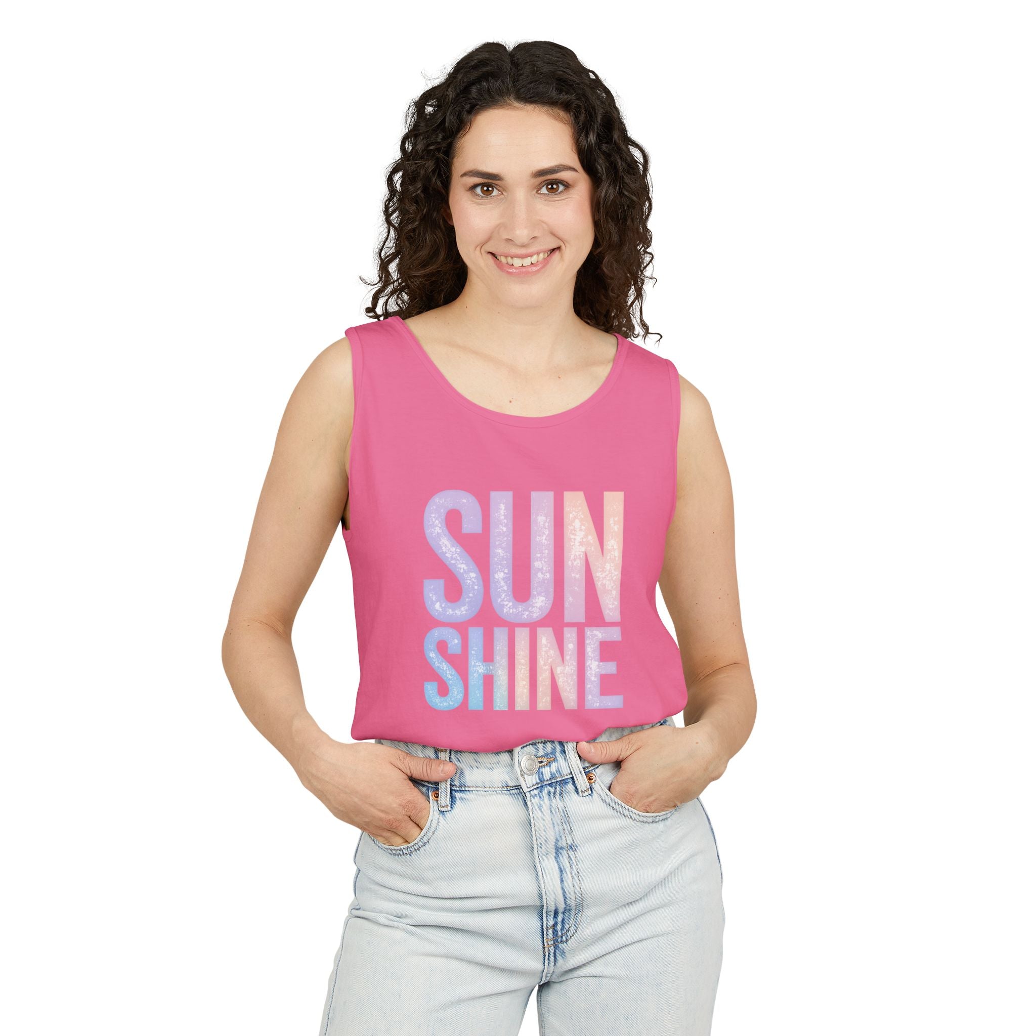 Sunshine Pastel Tank Top