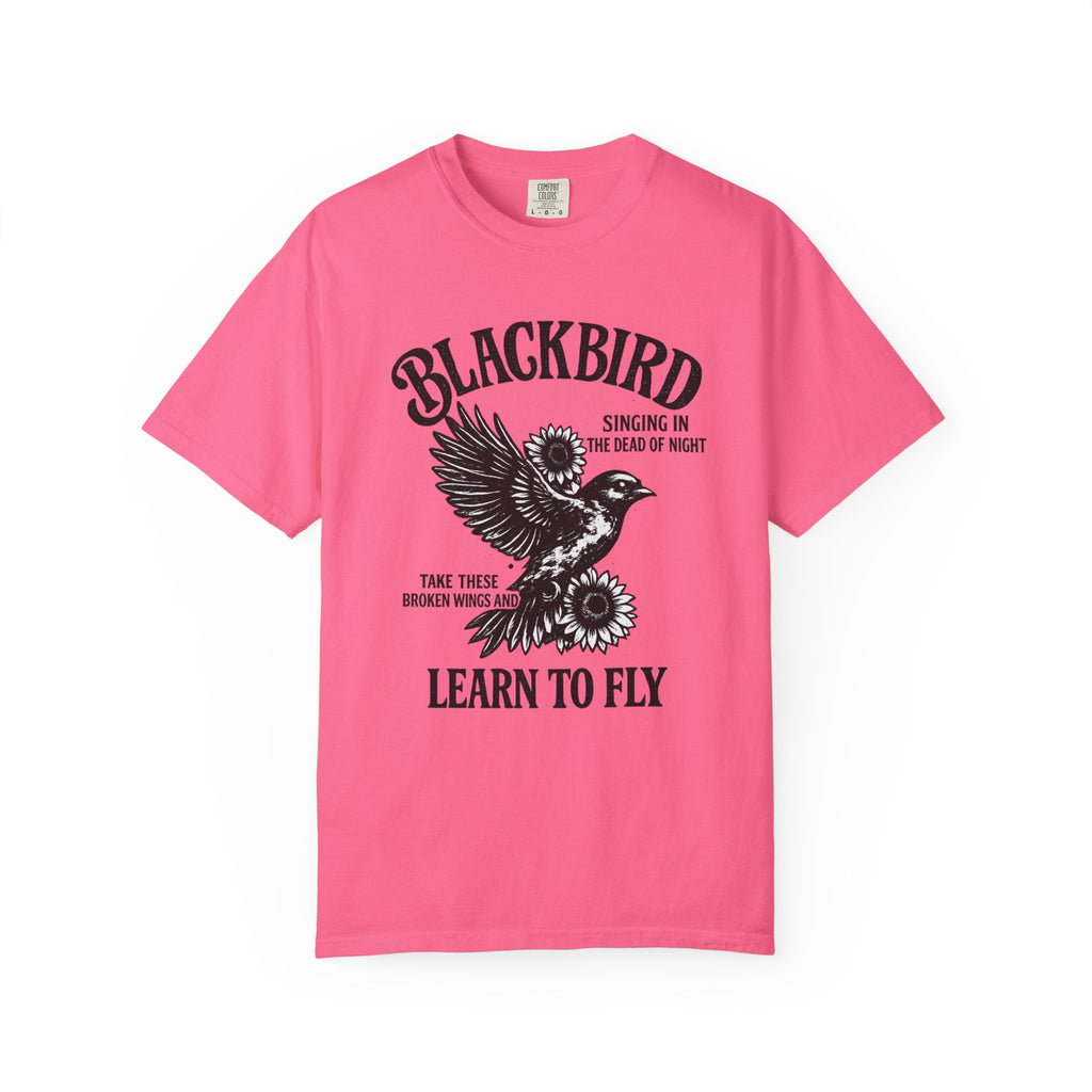 Blackbird 'Learn to Fly' Graphic T-Shirt
