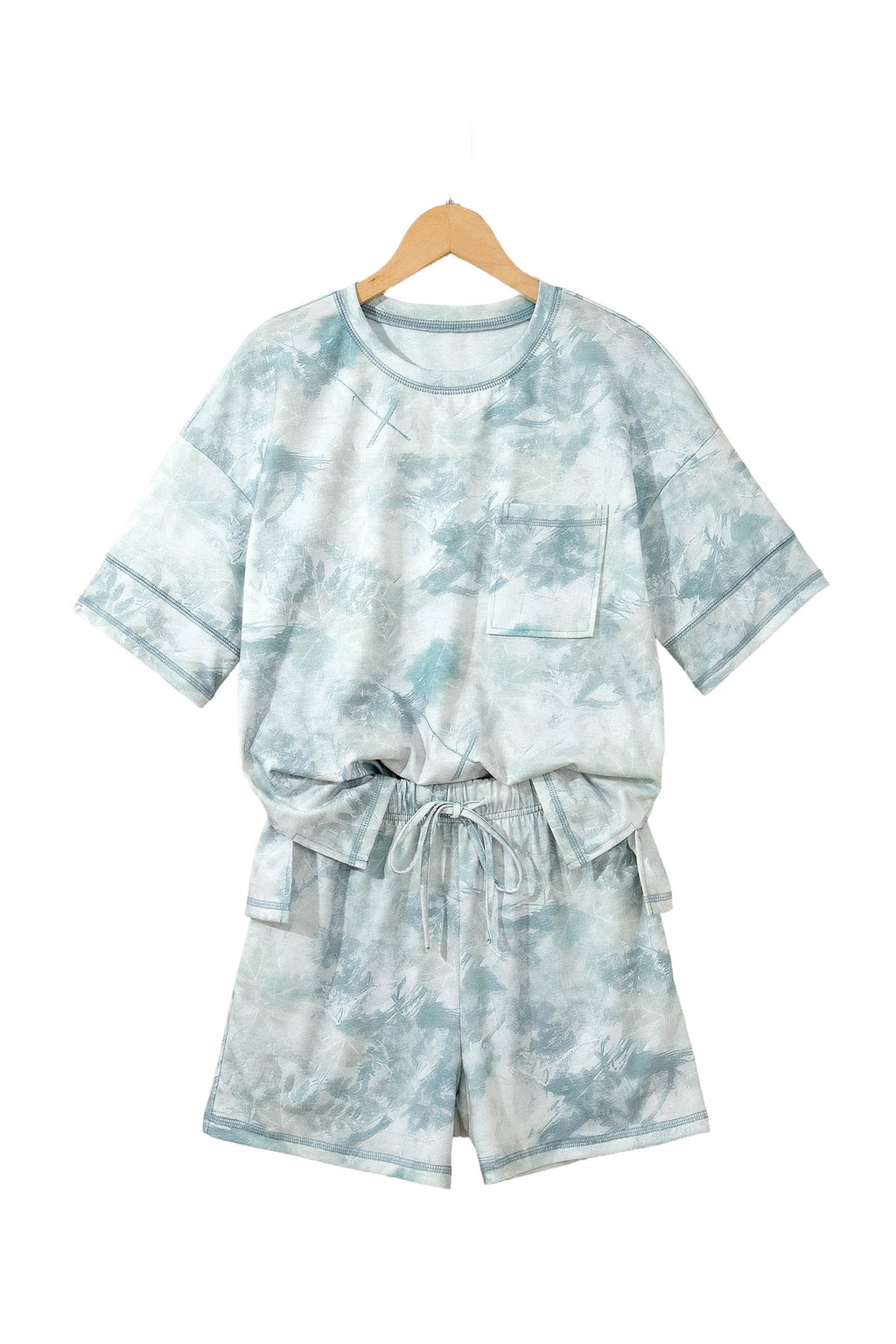 Casual Watercolor Two Piece Set