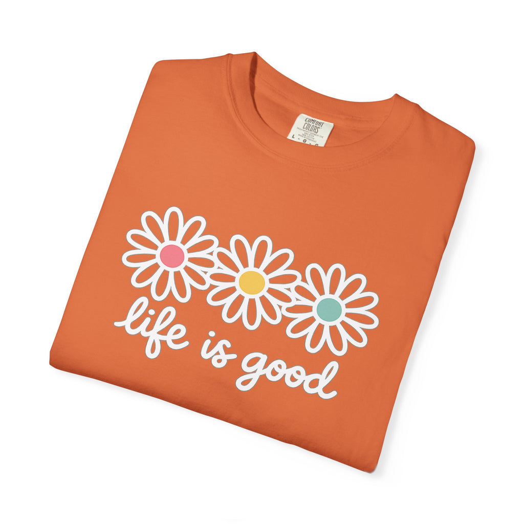 Life Is Good Daisy Graphic T-Shirt