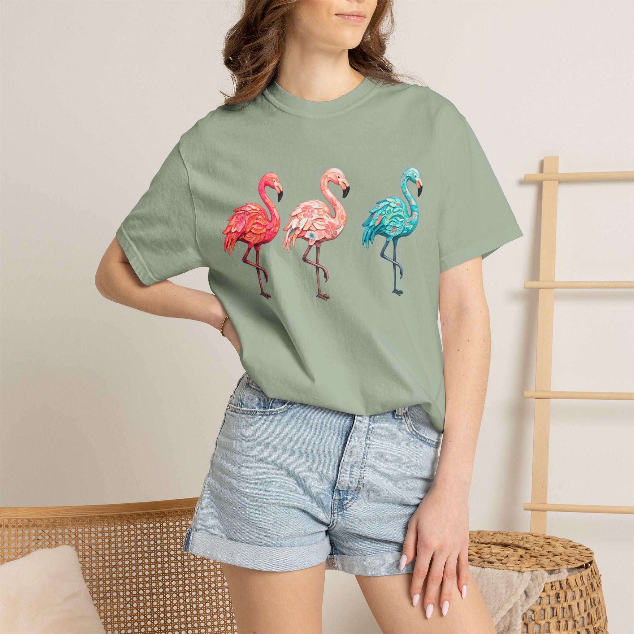Flamingo Trio T-Shirt
