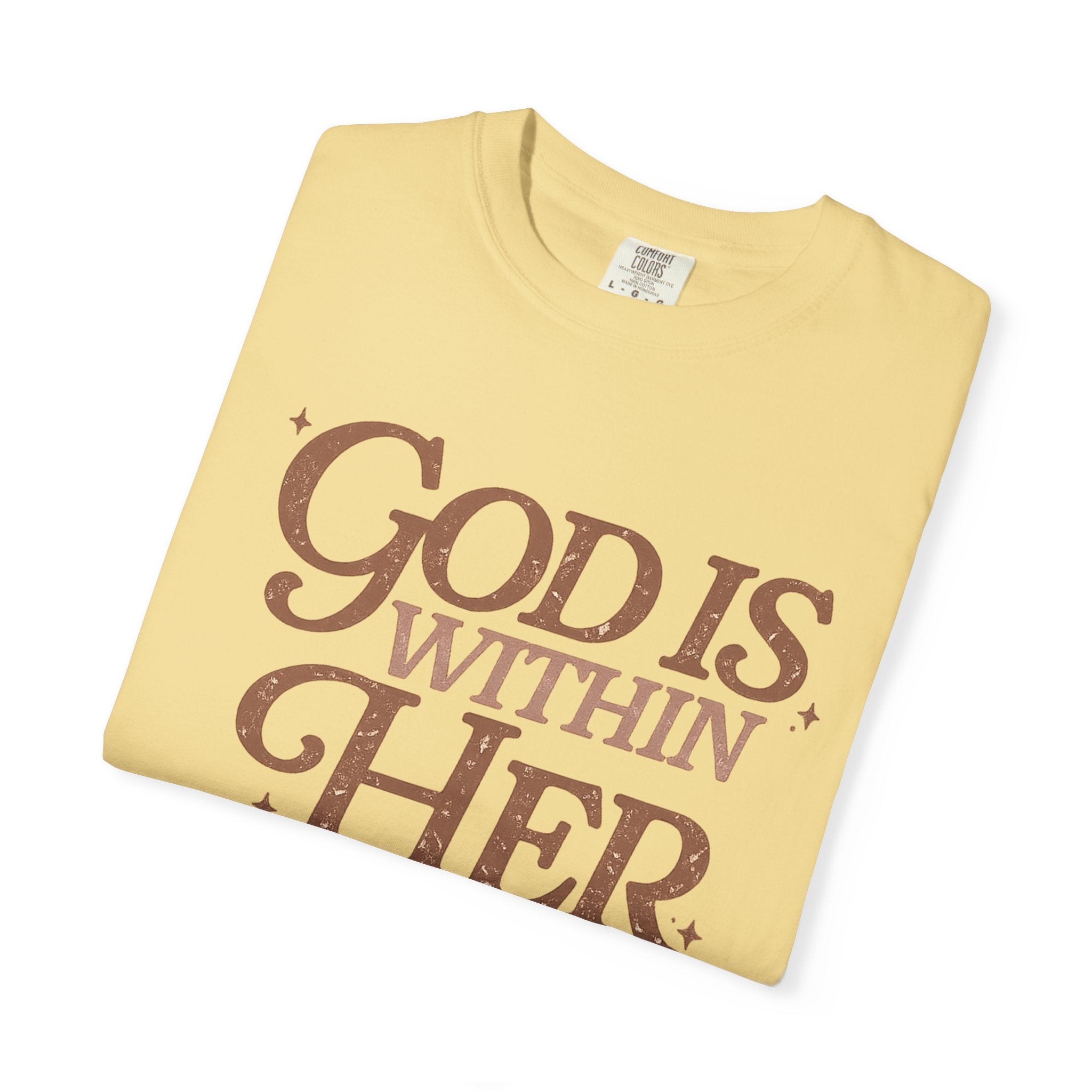 God Is Within Her Psalm 46:5 T-Shirt