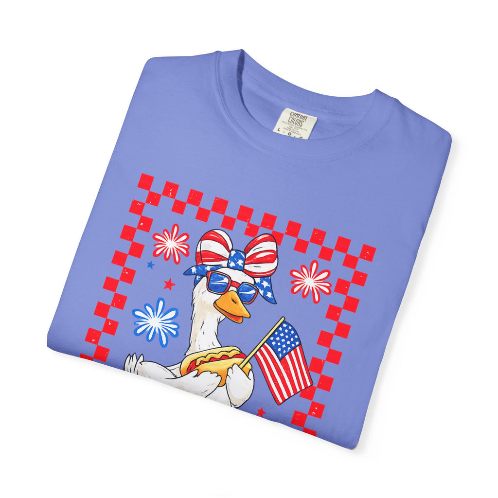 Patriotic Goose Graphic T-Shirt