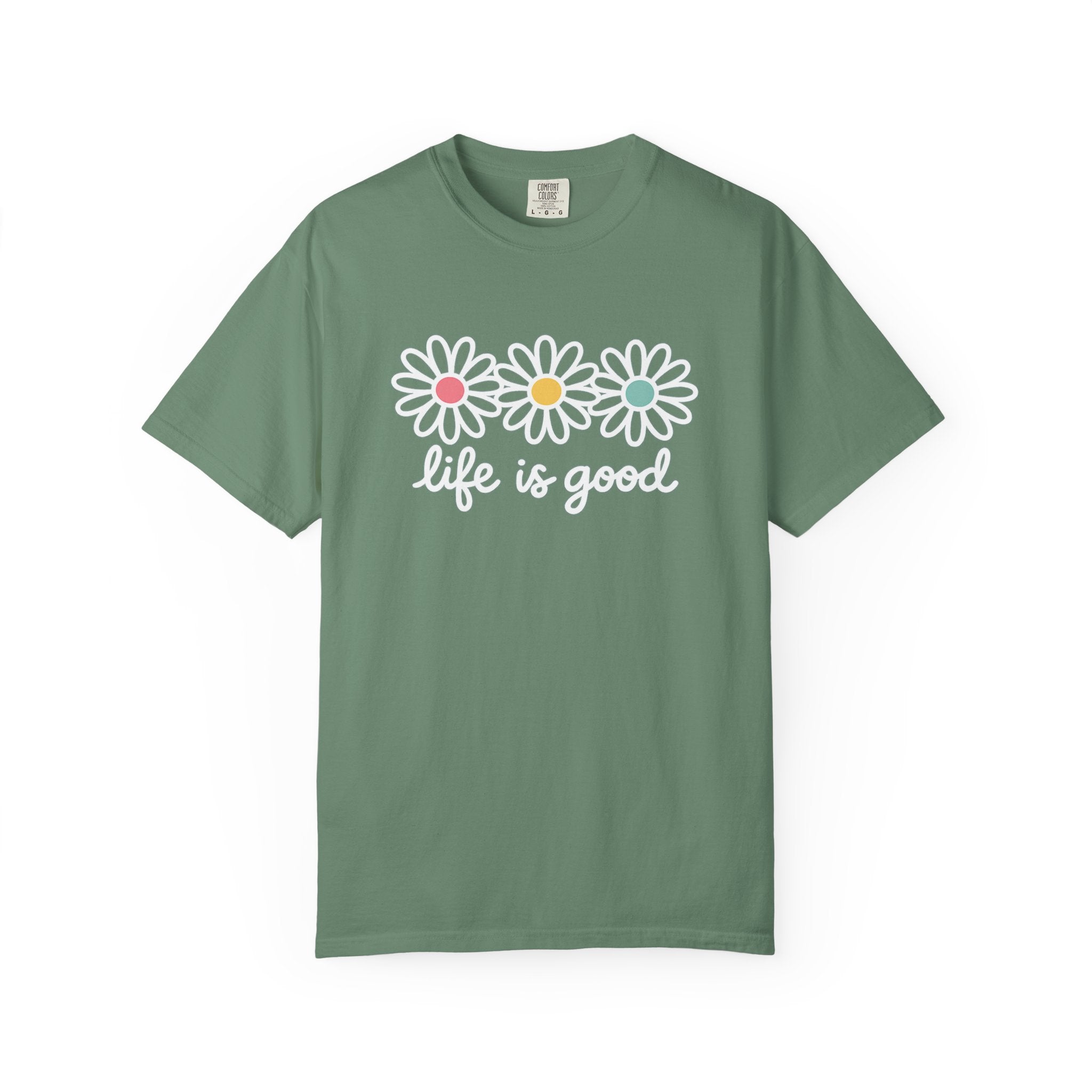 Life Is Good Daisy Graphic T-Shirt