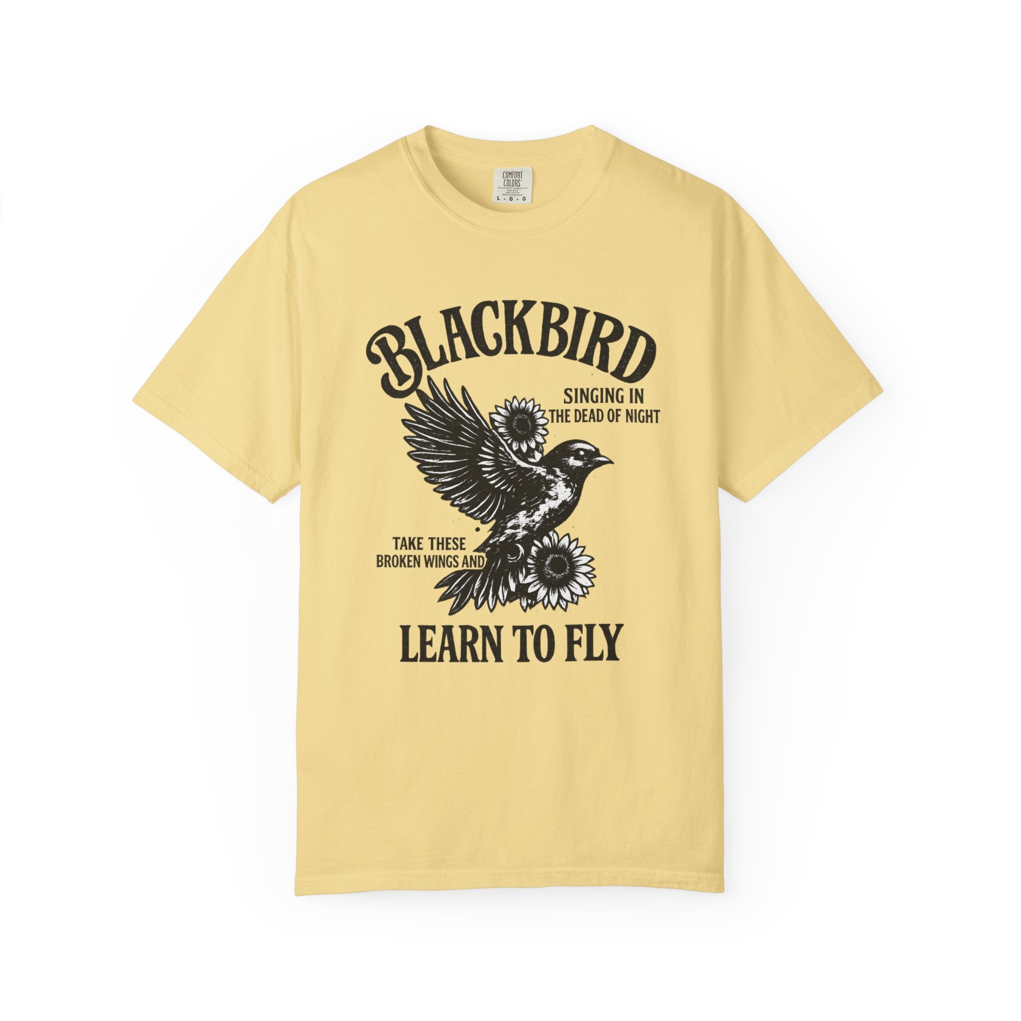 Blackbird 'Learn to Fly' Graphic T-Shirt