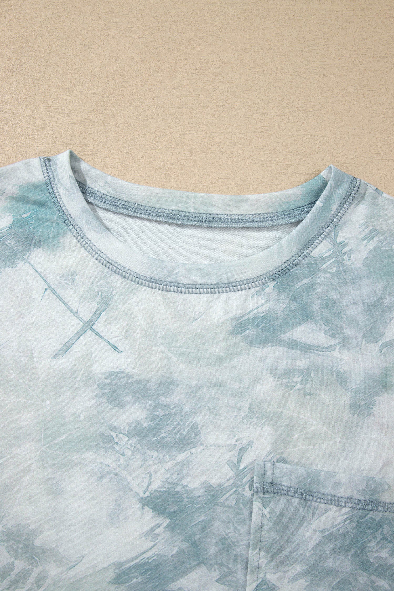 Casual Watercolor Two Piece Set