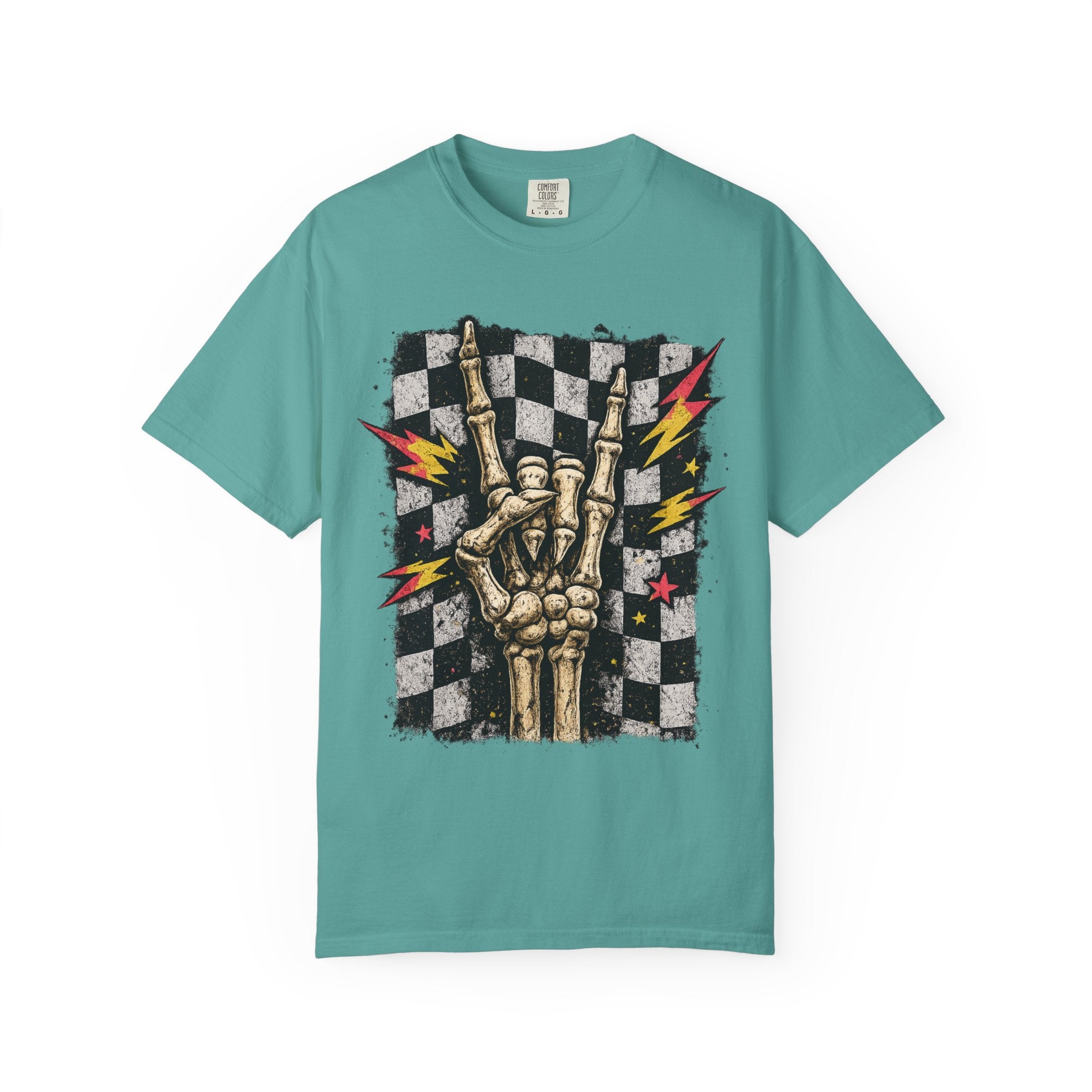 Skeleton Hand Rock T-Shirt