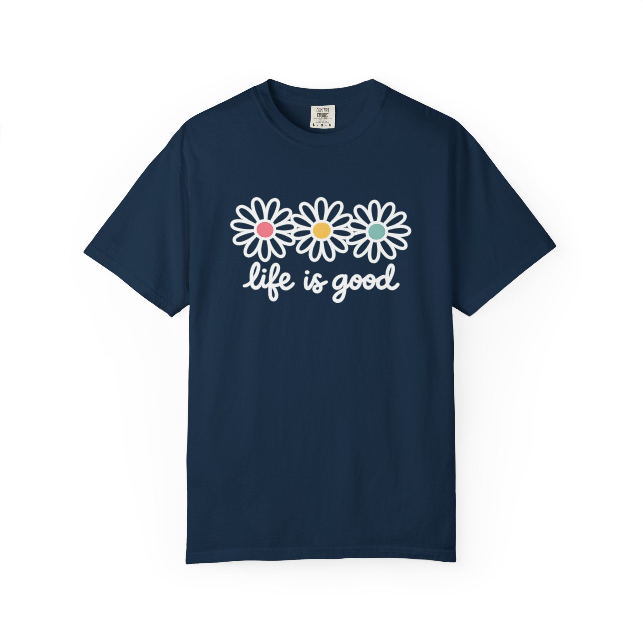 Life Is Good Daisy Graphic T-Shirt
