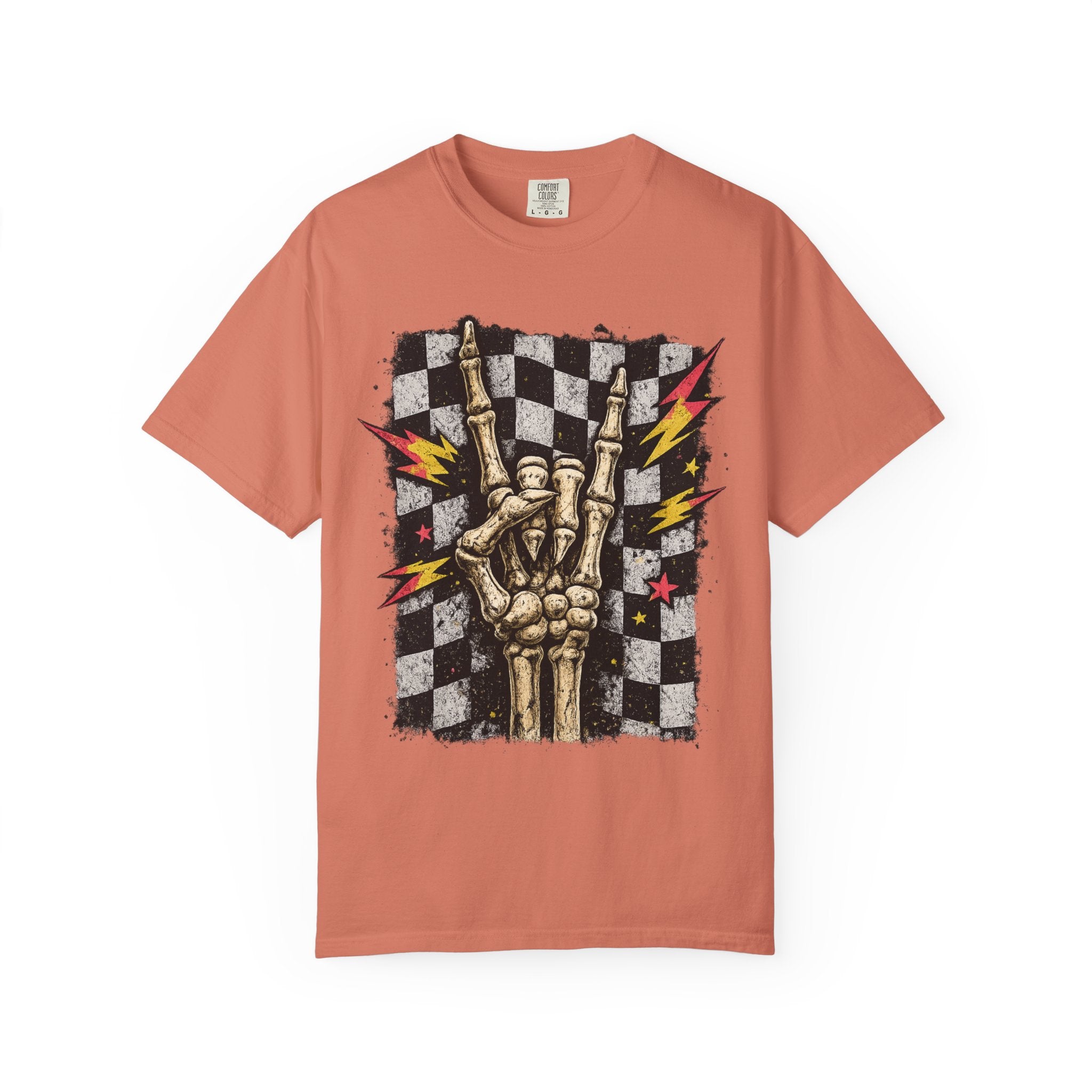 Skeleton Hand Rock T-Shirt
