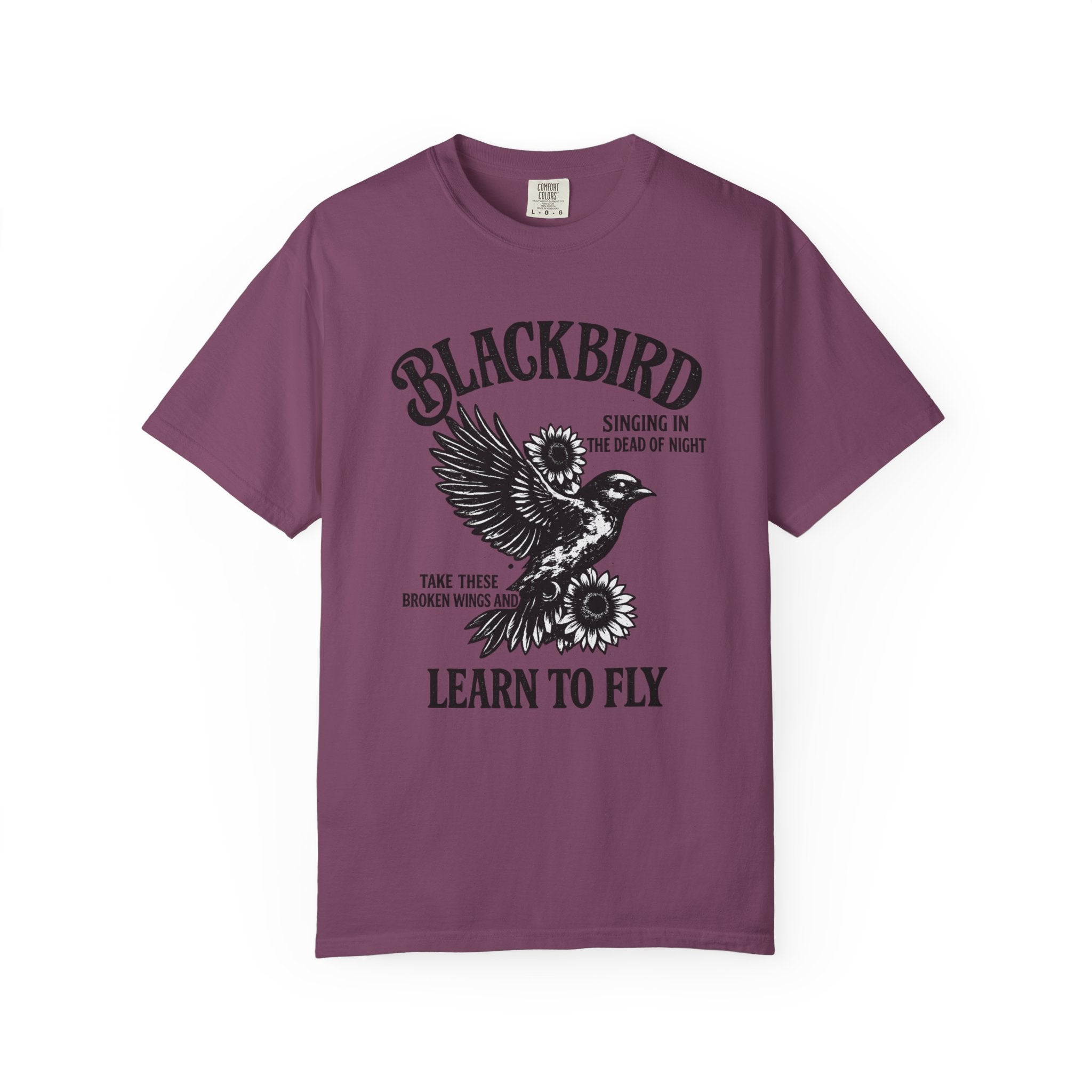 Blackbird 'Learn to Fly' Graphic T-Shirt