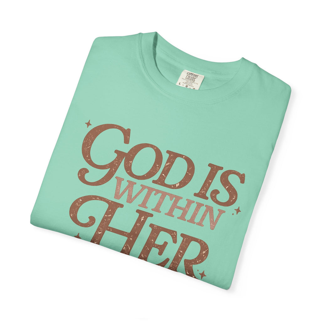 God Is Within Her Psalm 46:5 T-Shirt
