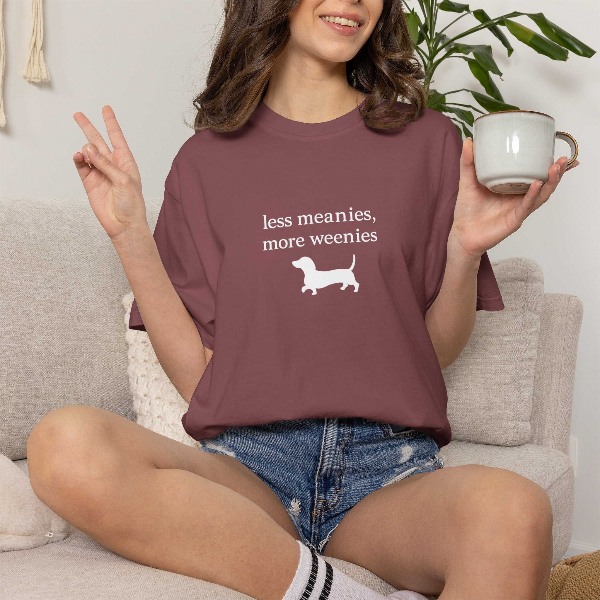Less Meanies More Weenies T-Shirt