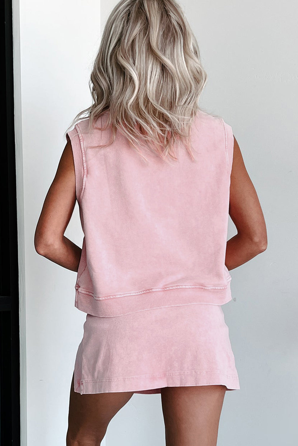2 Pieces Mineral Wash Cotton Set
