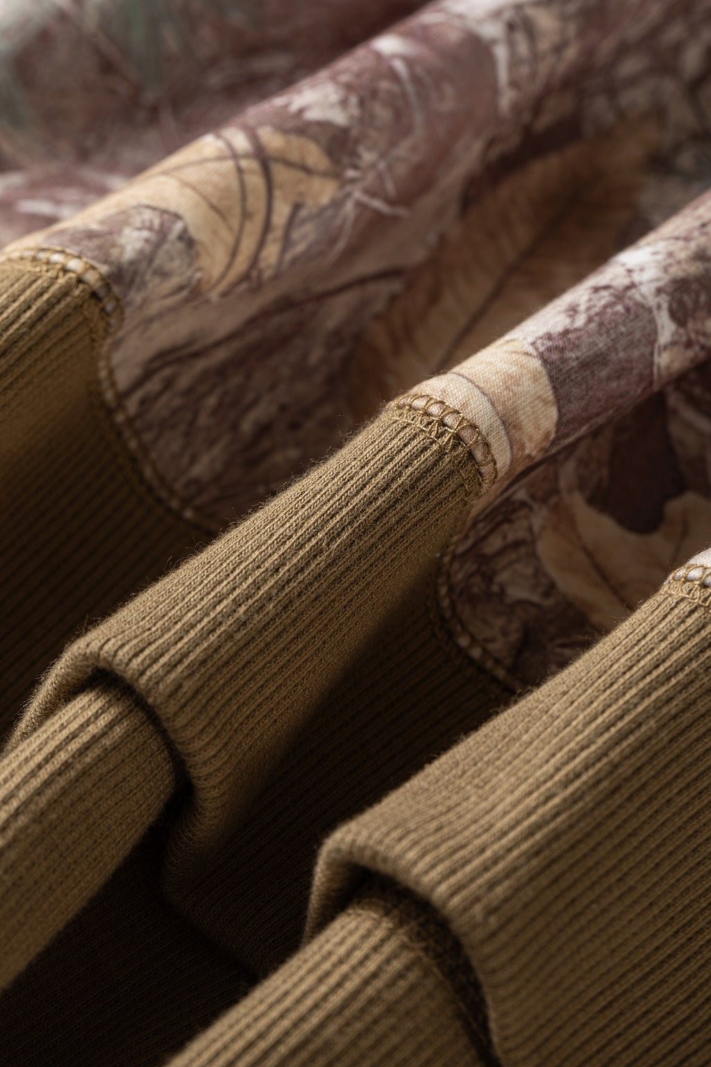 Camo Print Sweatshirt